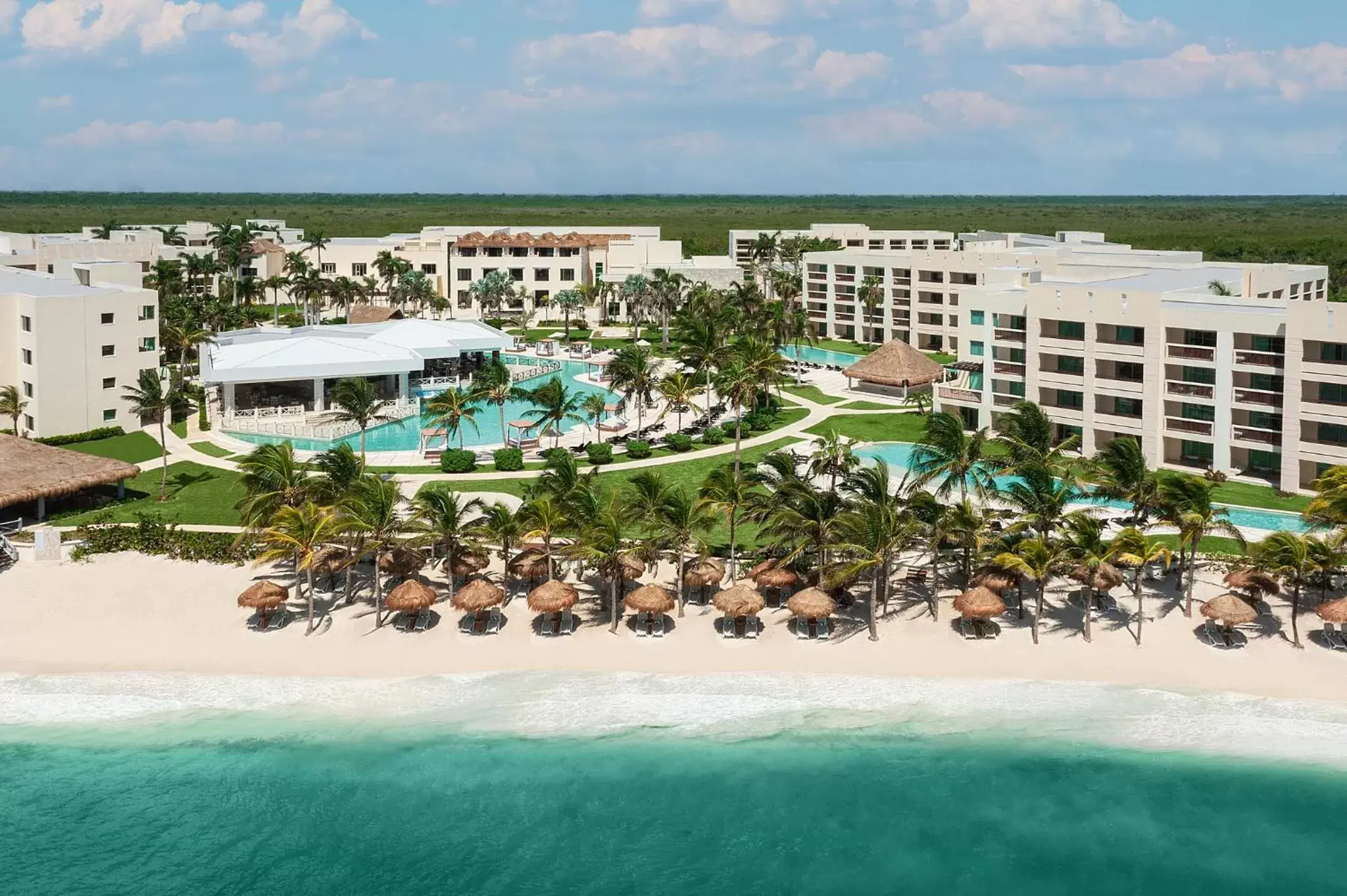 Property building, Bird's-eye View in Hyatt Ziva Riviera Cancun All-Inclusive