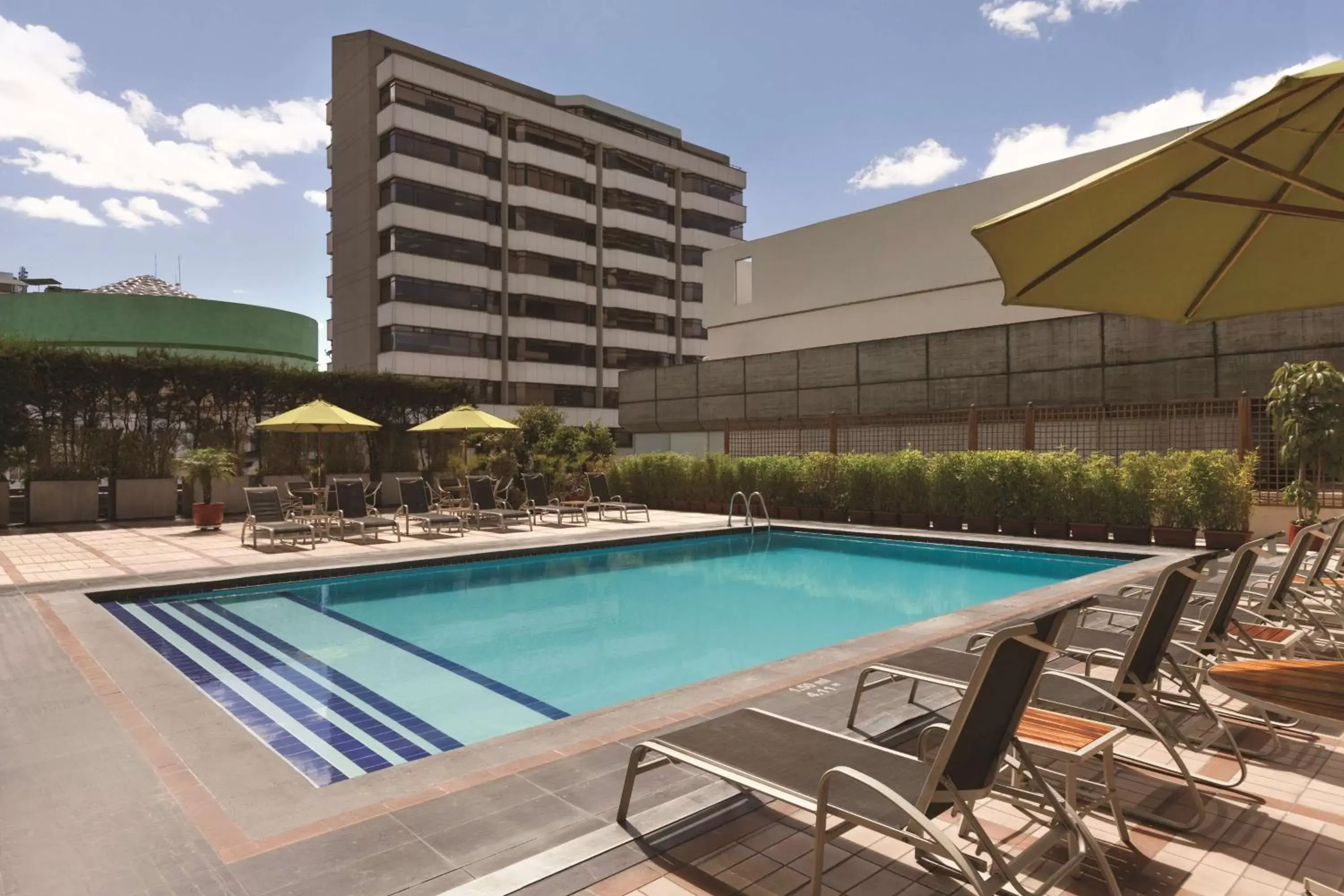 Pool view, Swimming Pool in Hilton Colon Quito Hotel