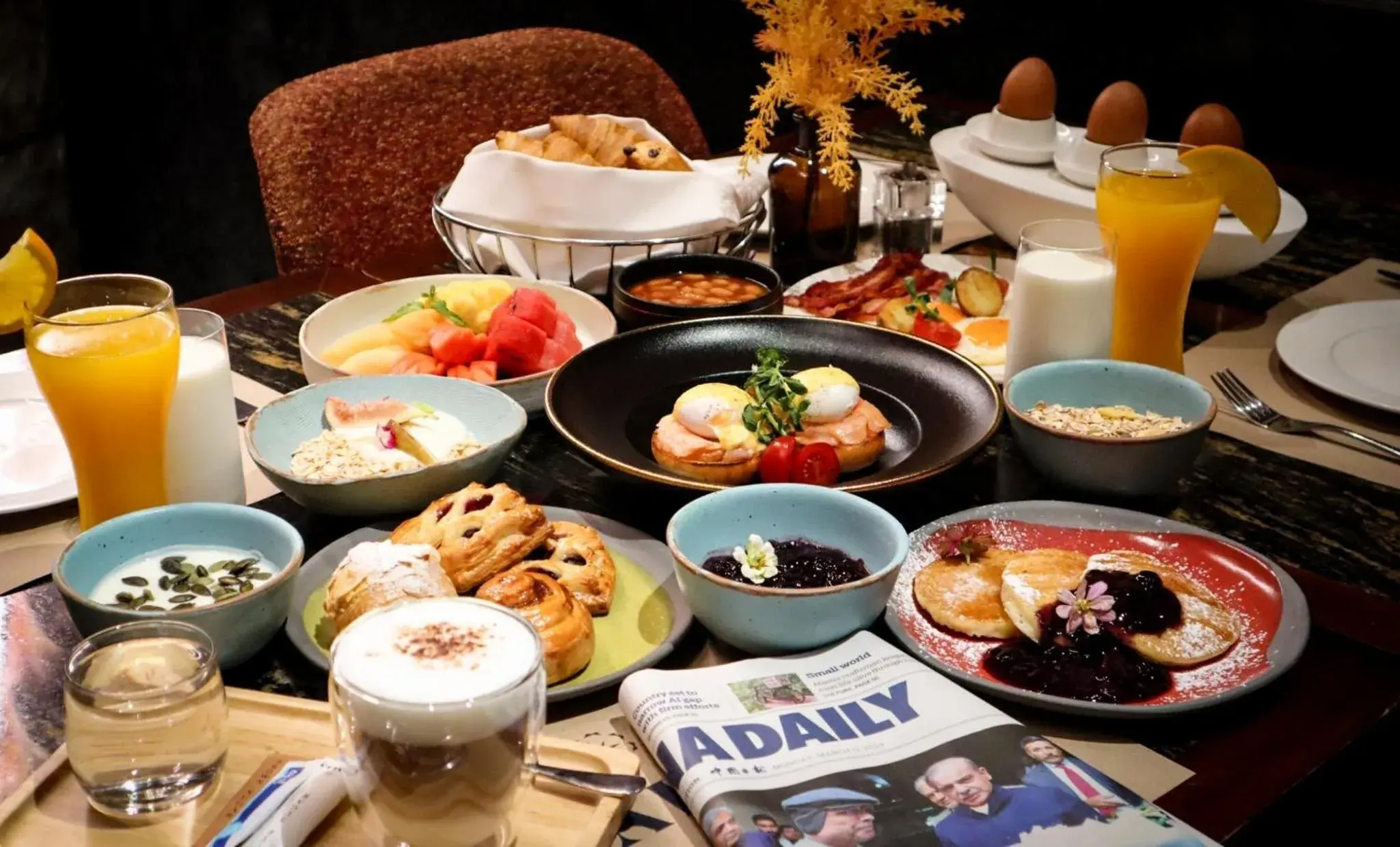 Breakfast in Valia Hotel Bangkok