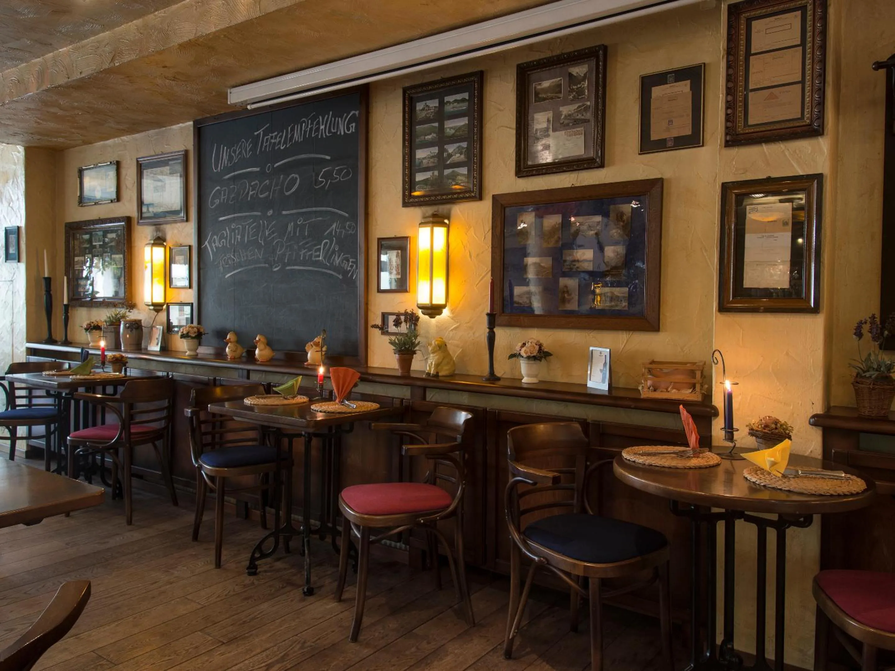 Food and drinks in Posthaus Hotel Residenz