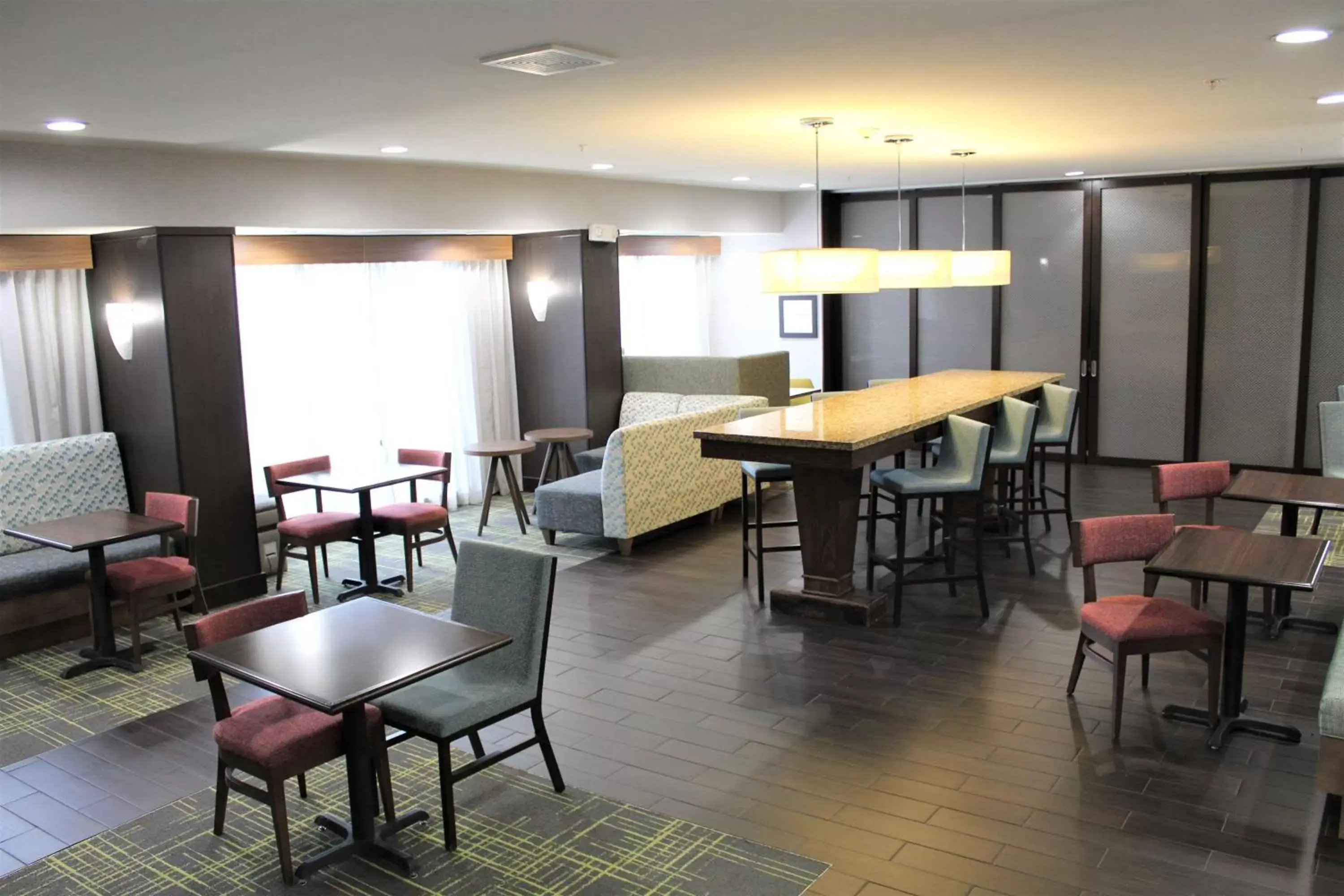 Lobby or reception, Restaurant/Places to Eat in Hampton Inn Indianapolis NW/Zionsville