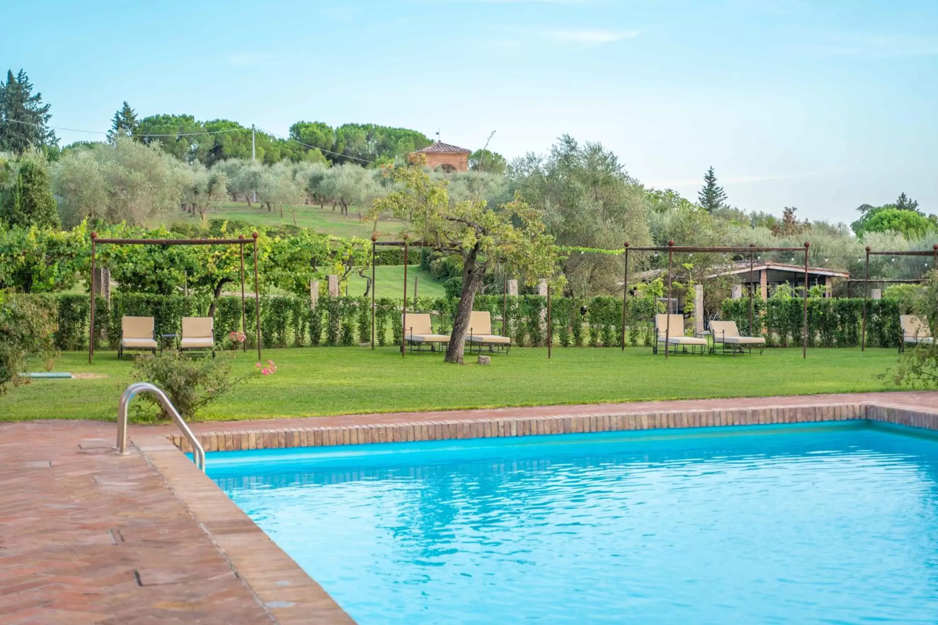 Garden, Swimming Pool in Hotel Certosa Di Maggiano