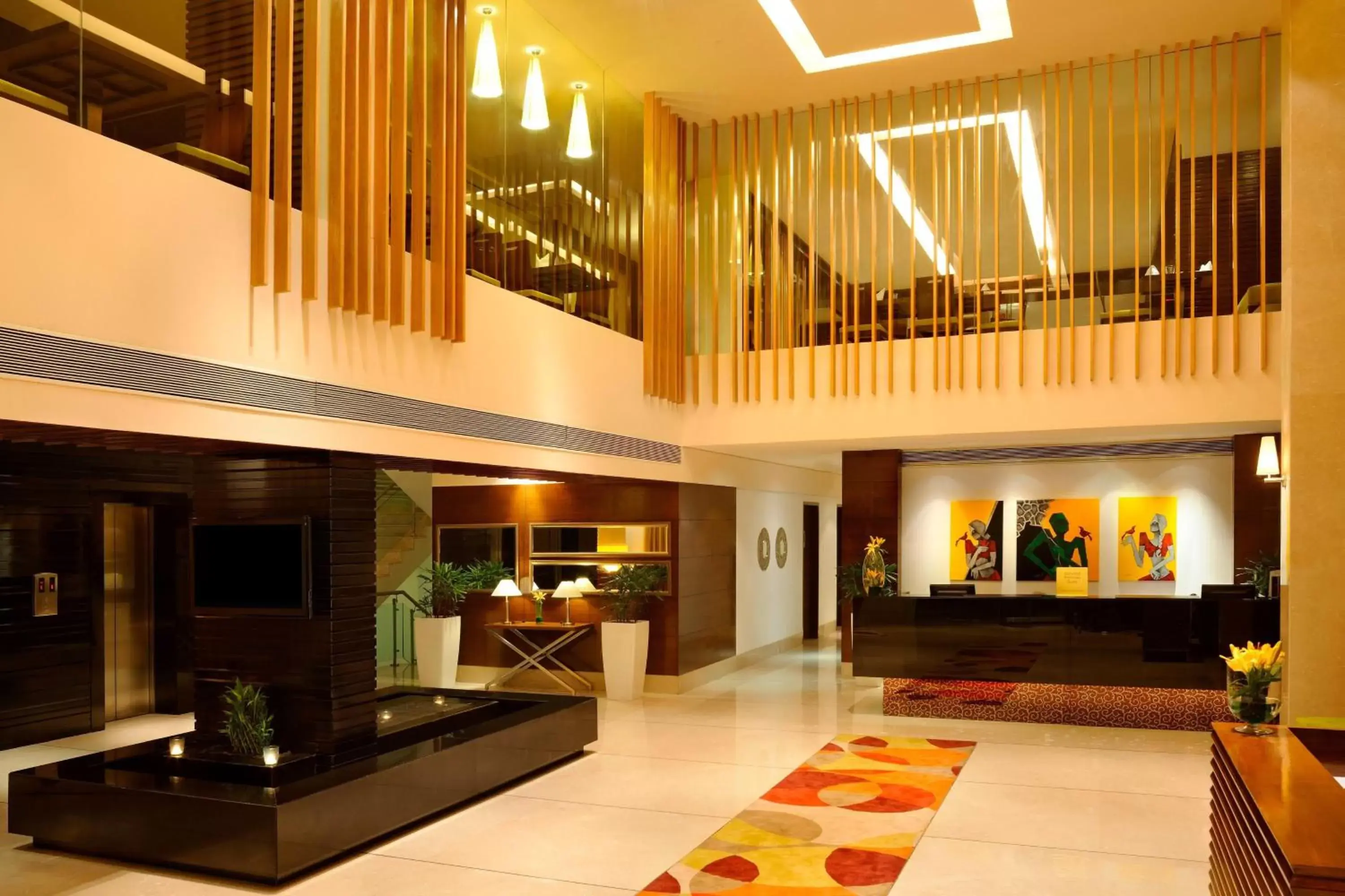 Lobby or reception, Lobby/Reception in Four Points by Sheraton Ahmedabad