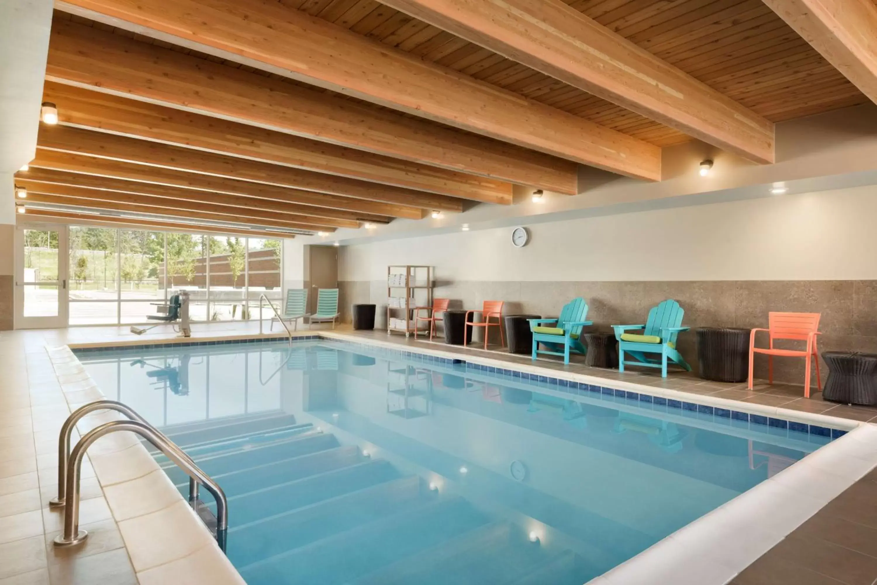 Pool view in Home2 Suites By Hilton Middleburg Heights Cleveland Pool view in Home2 Suites By Hilton Middleburg Heights Cleveland