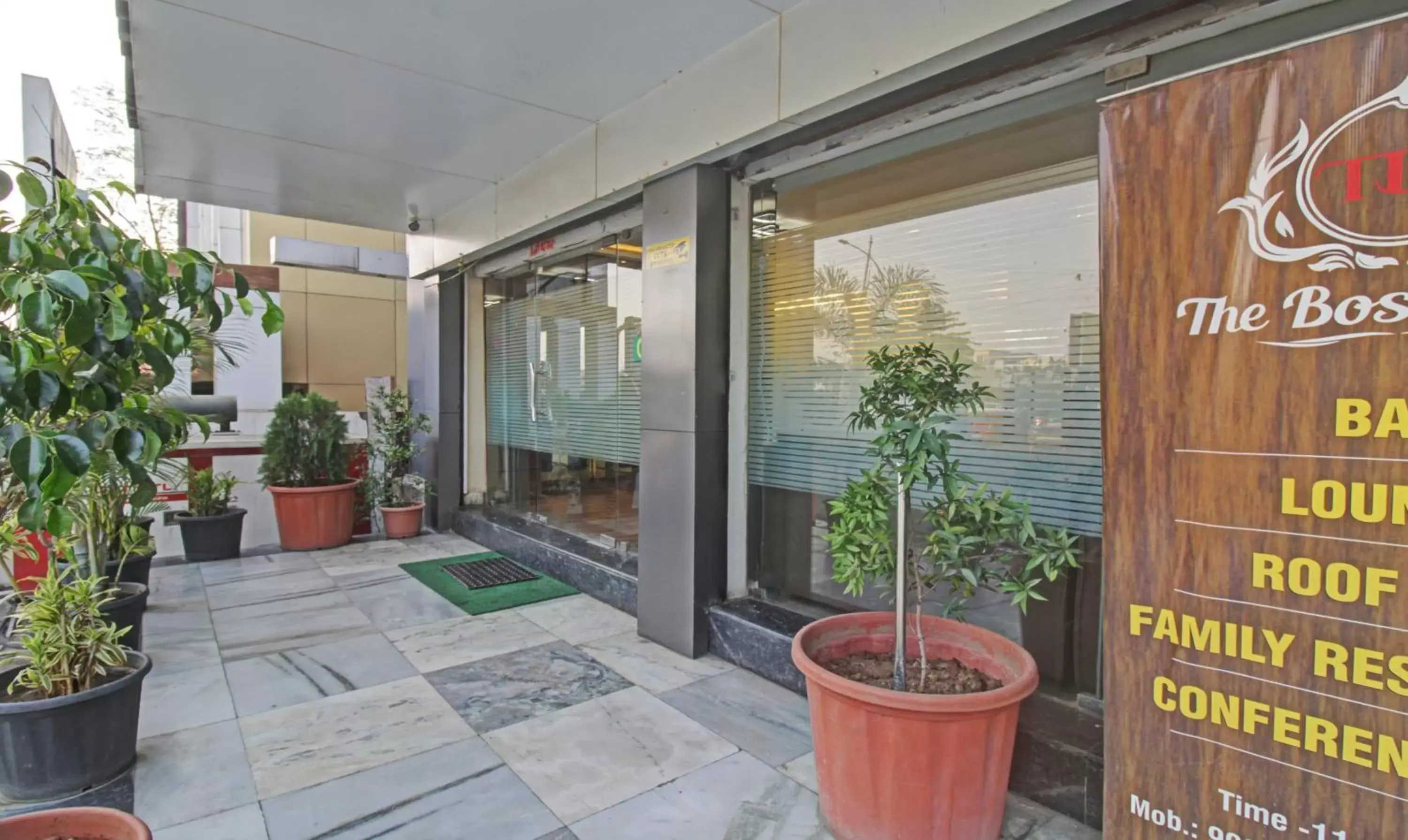 Facade/entrance in Treebo The Boss Facade/entrance in Treebo The Boss