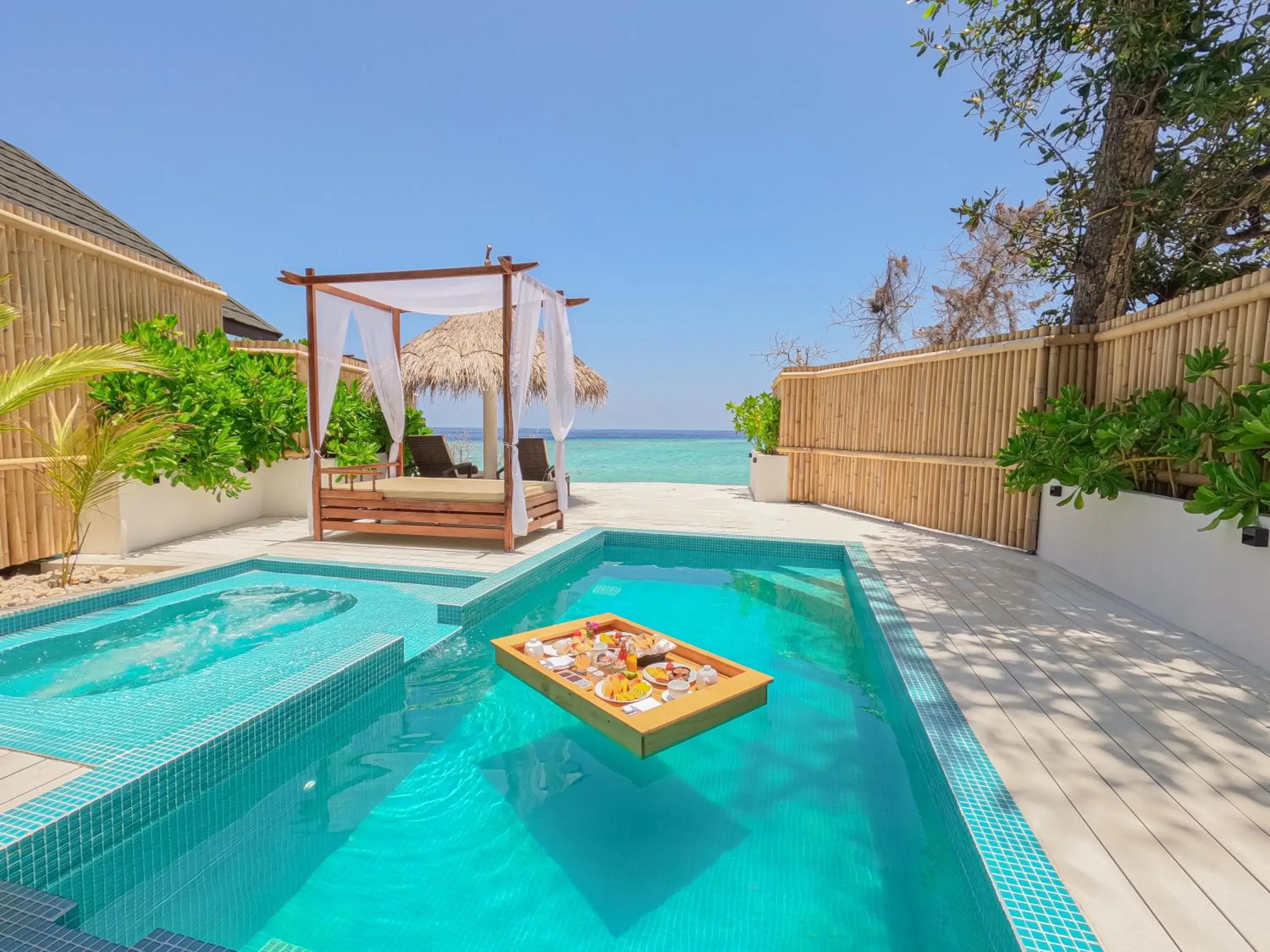 Swimming Pool in Malahini Kuda Bandos Resort