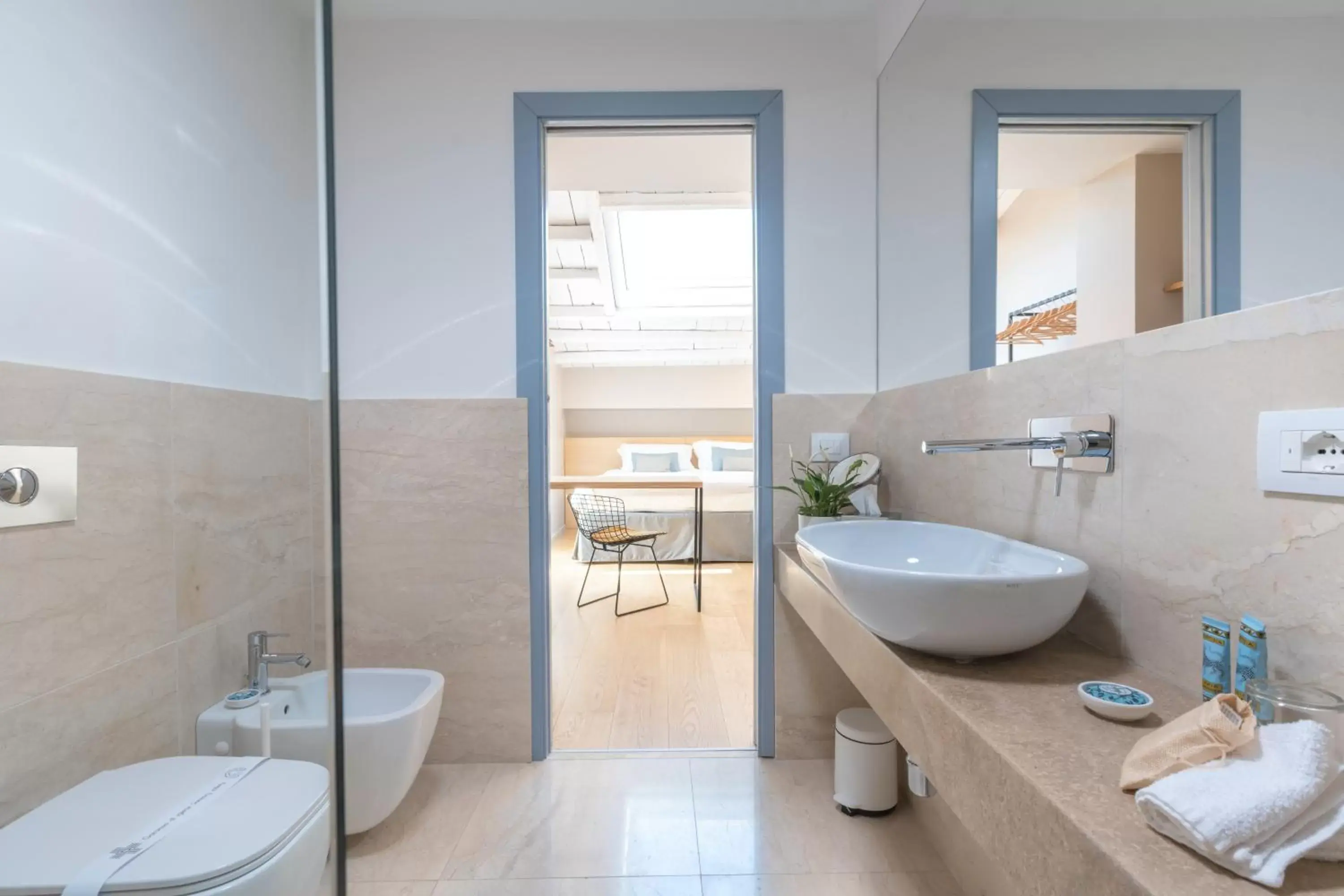 Bathroom in Archè Design Rooms and Suites