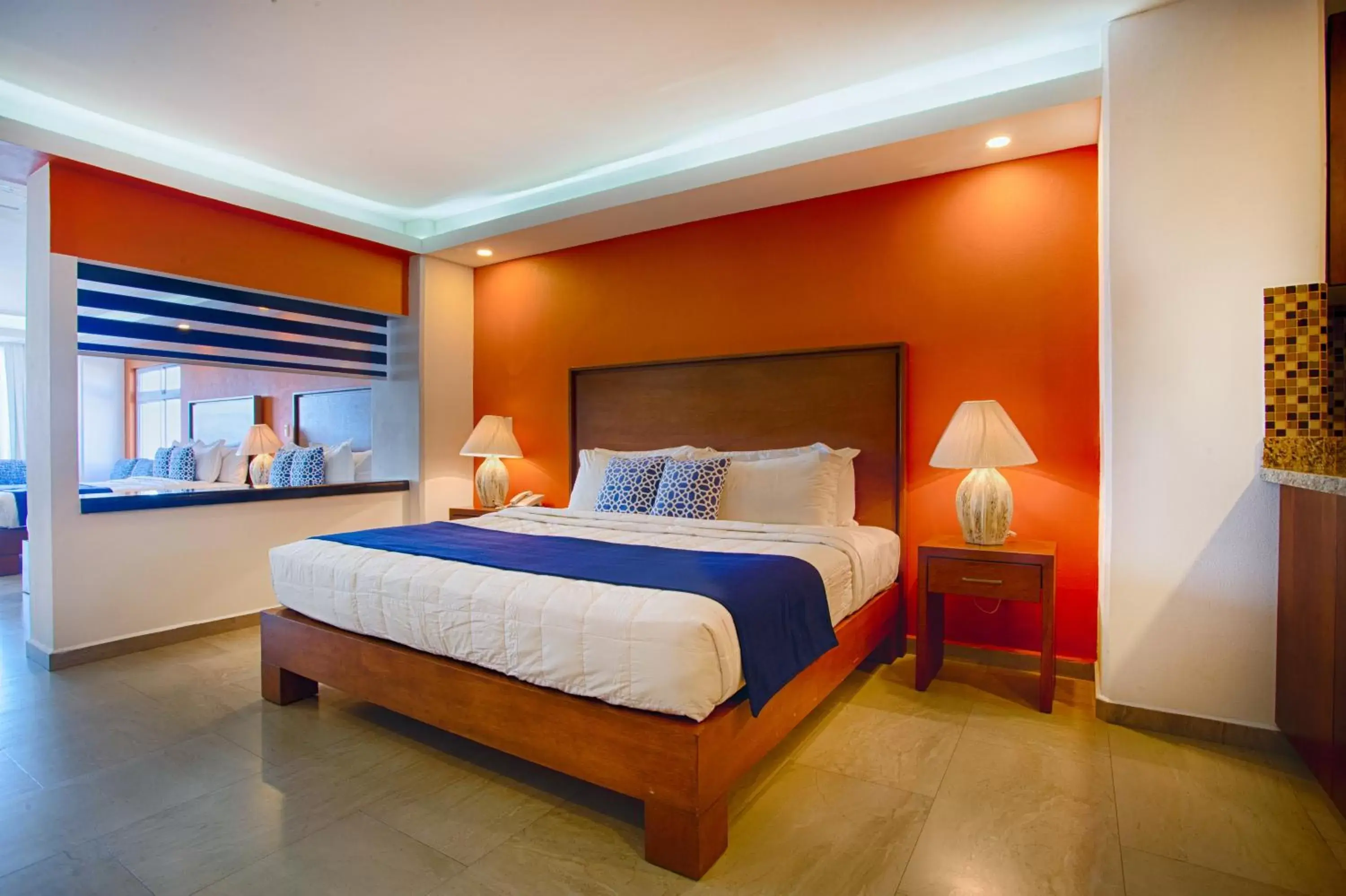 Bedroom, Bed in The Paramar Beachfront Boutique Hotel With Breakfast Included - Downtown Malecon