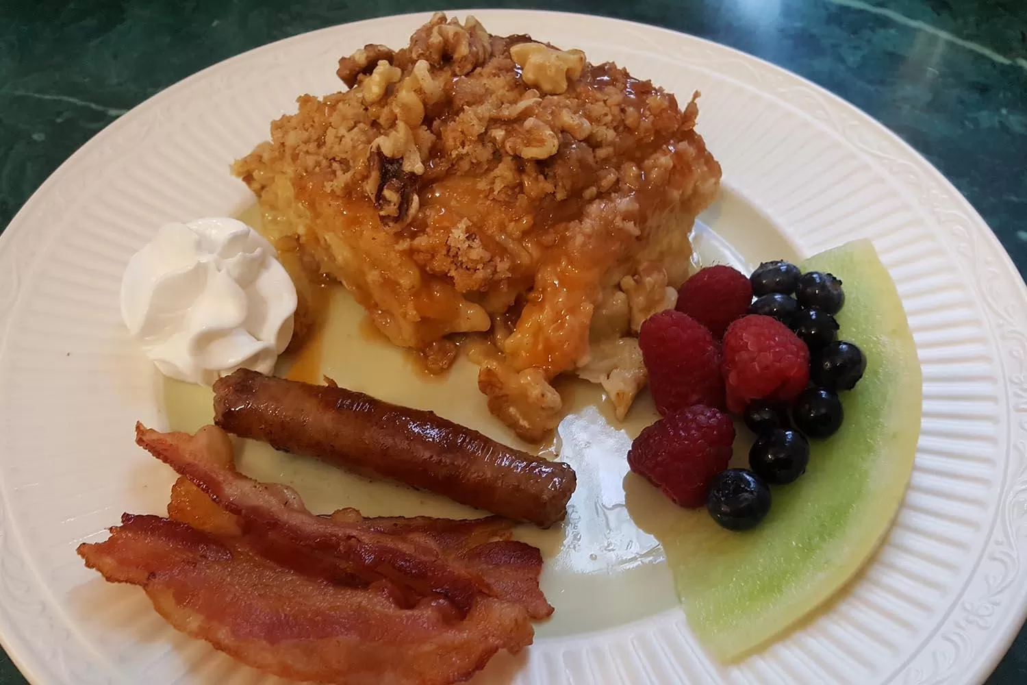 Breakfast in Green Palm Inn