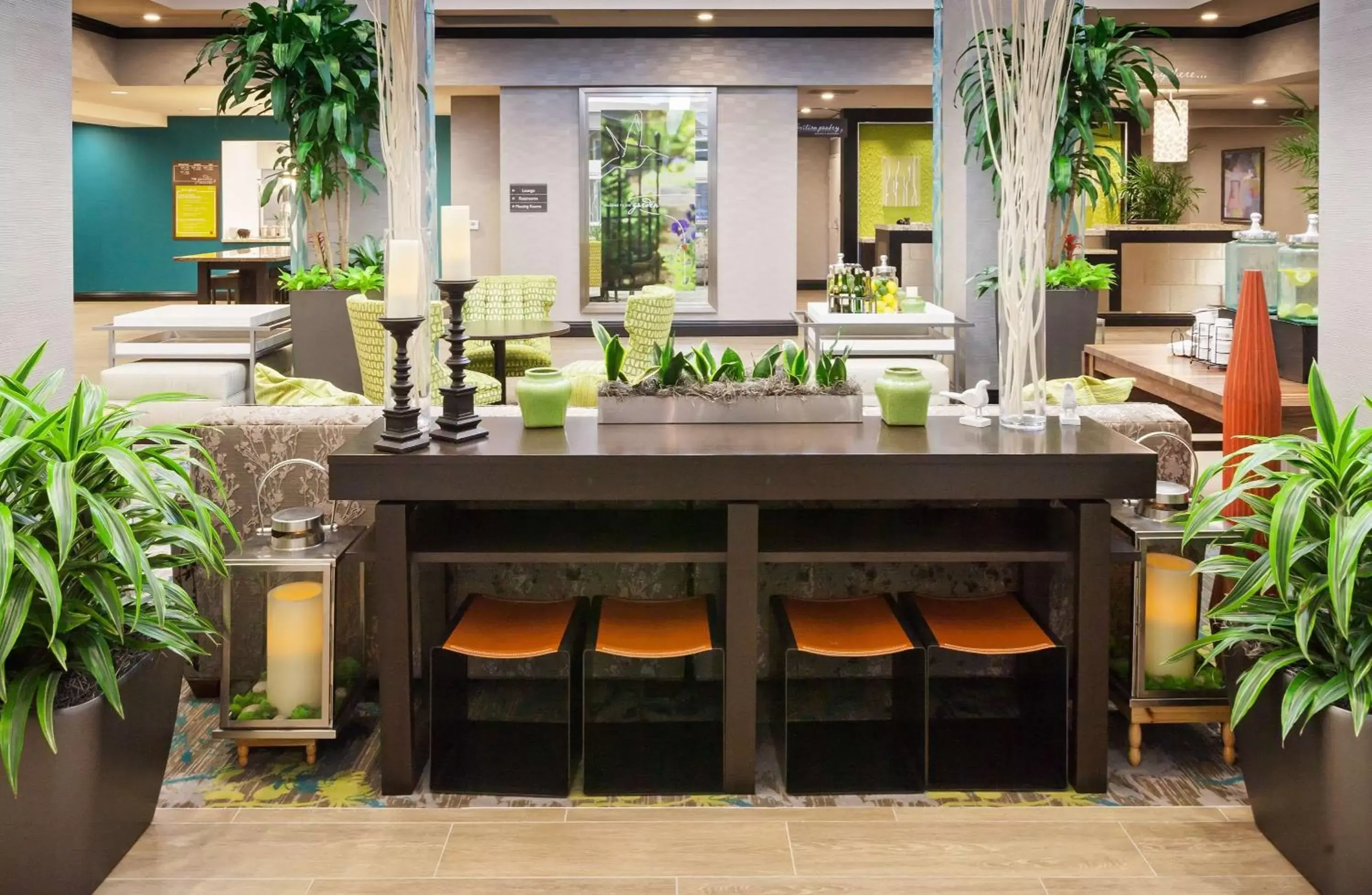 Lobby or reception in Hilton Garden Inn West Little Rock