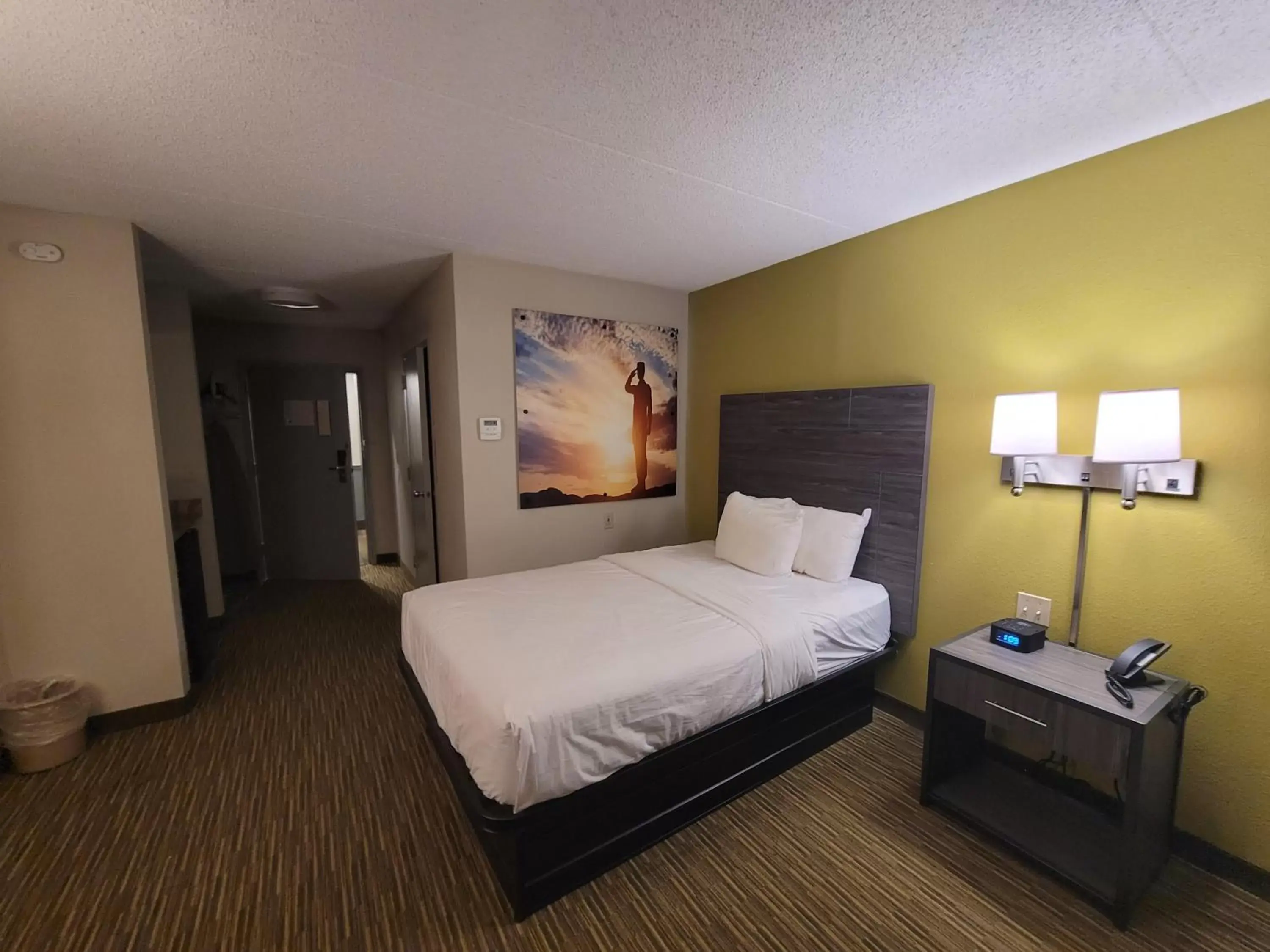 Bed in SureStay Plus Hotel by Best Western McGuire AFB Jackson