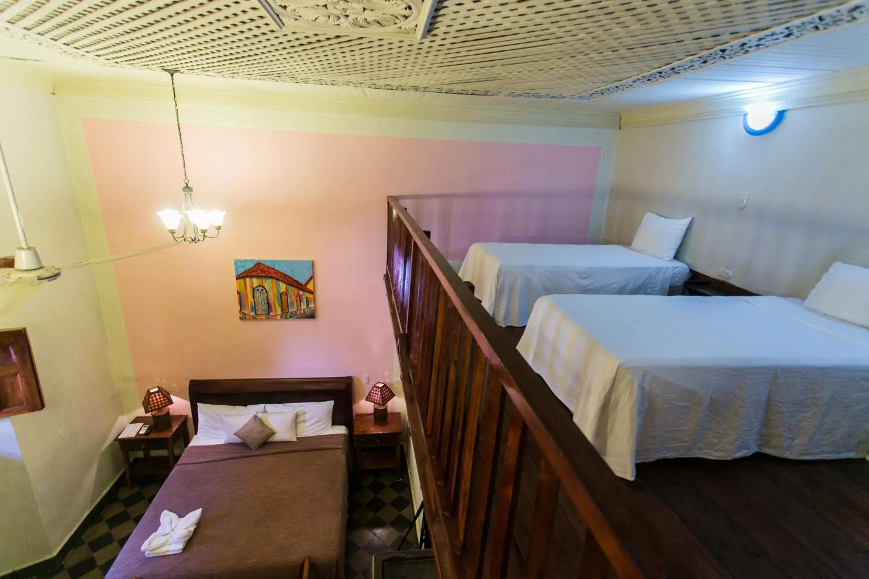 Bed in Hotel Casa del Consulado