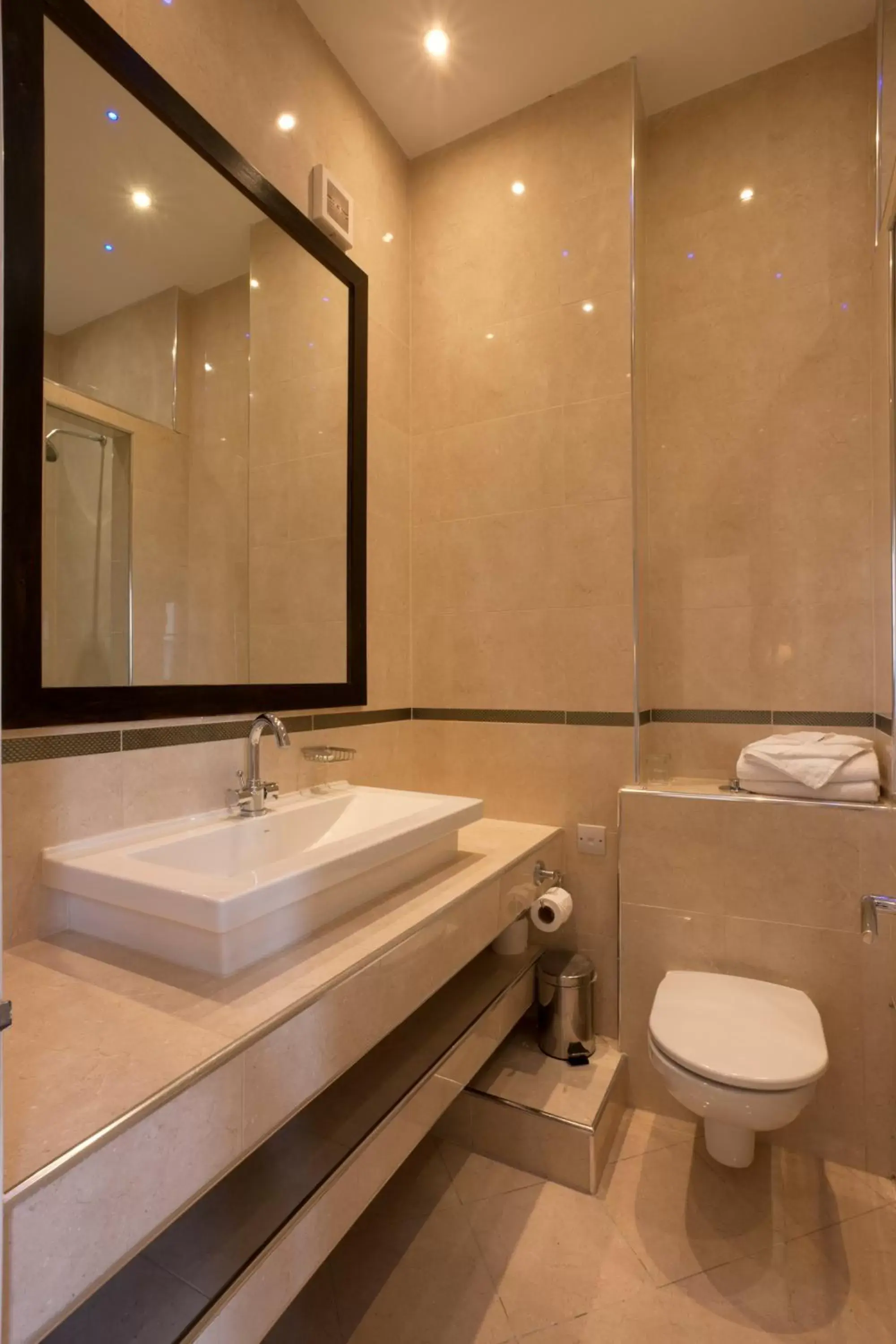 Toilet, Bathroom in New Linden Hotel