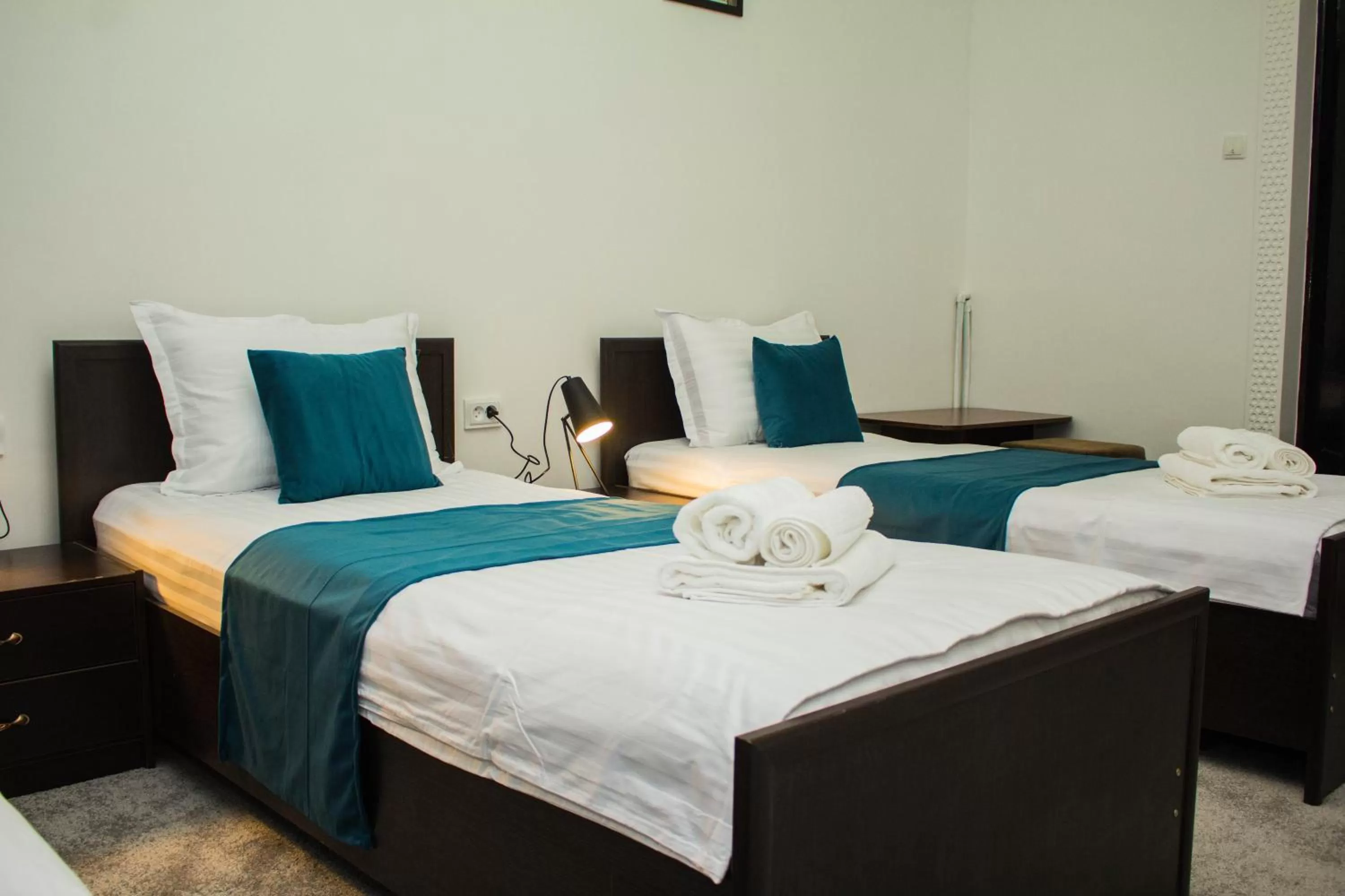 Bedroom, Bed in Jahangir Boutique Bukhara