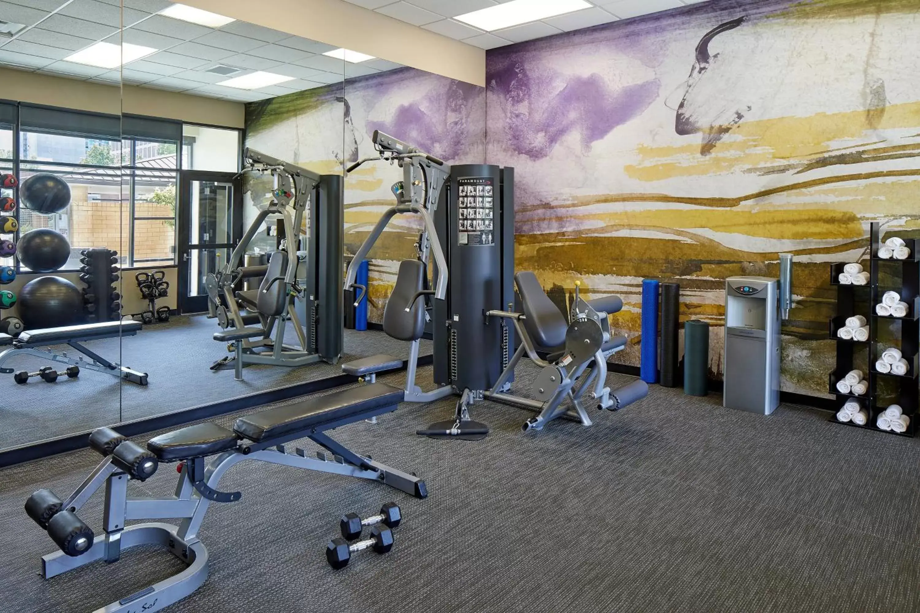 Fitness centre/facilities, Fitness Center/Facilities in Courtyard Portland Downtown / Convention Center