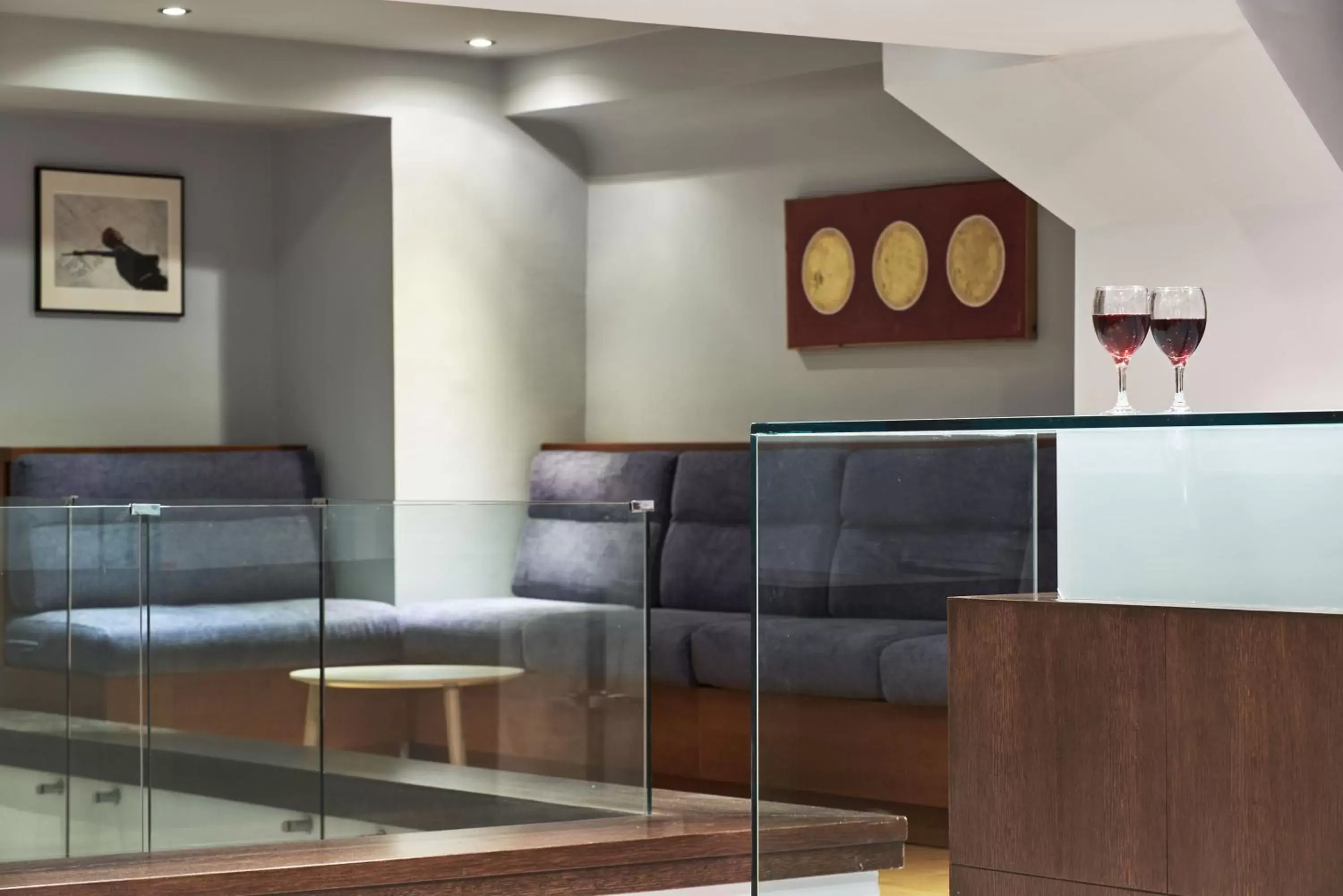 Lounge or bar, Lobby/Reception in Arion Athens Hotel