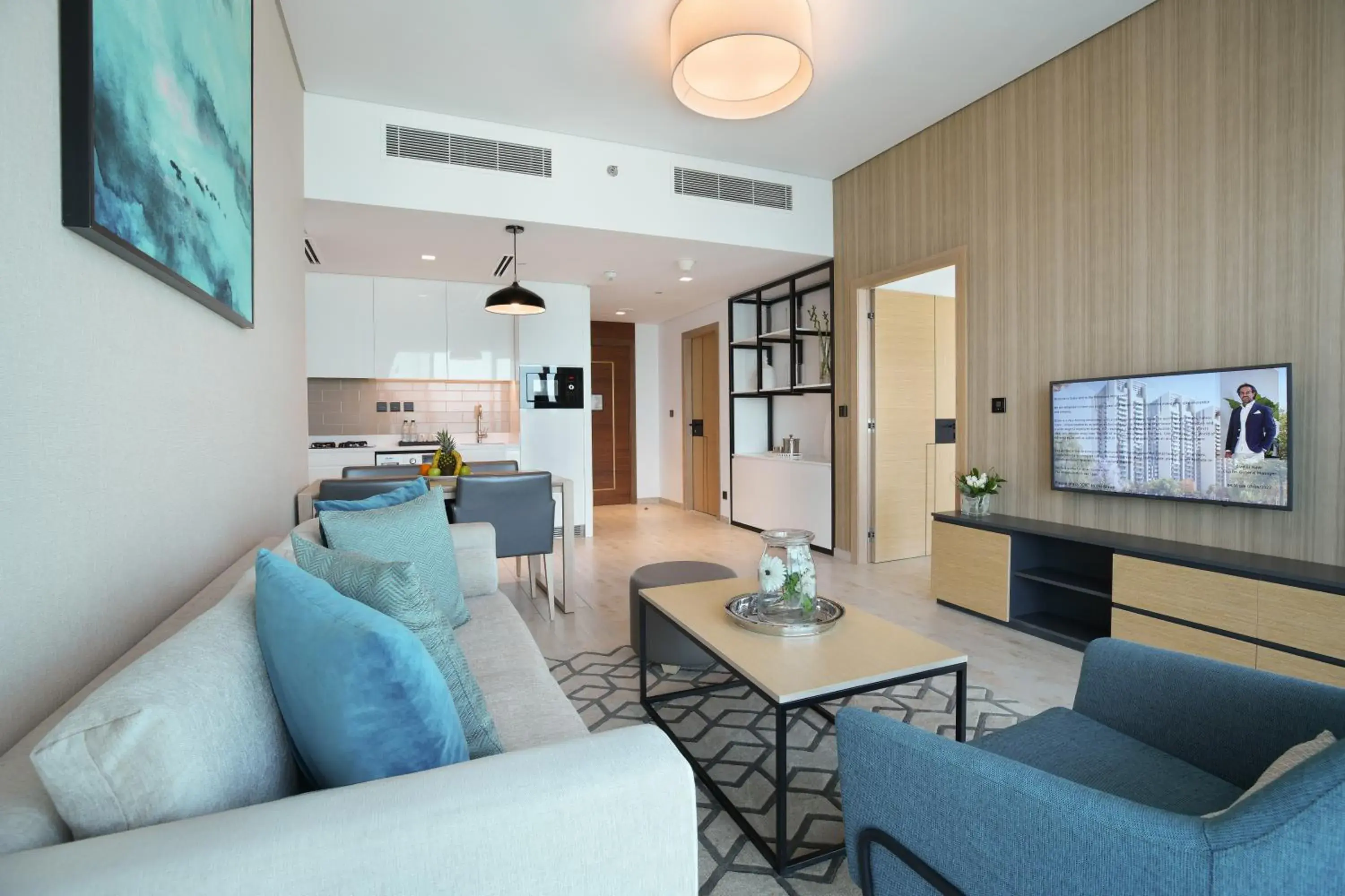 Living room in Millennium Executive Apartments Mont Rose Living room in Millennium Executive Apartments Mont Rose