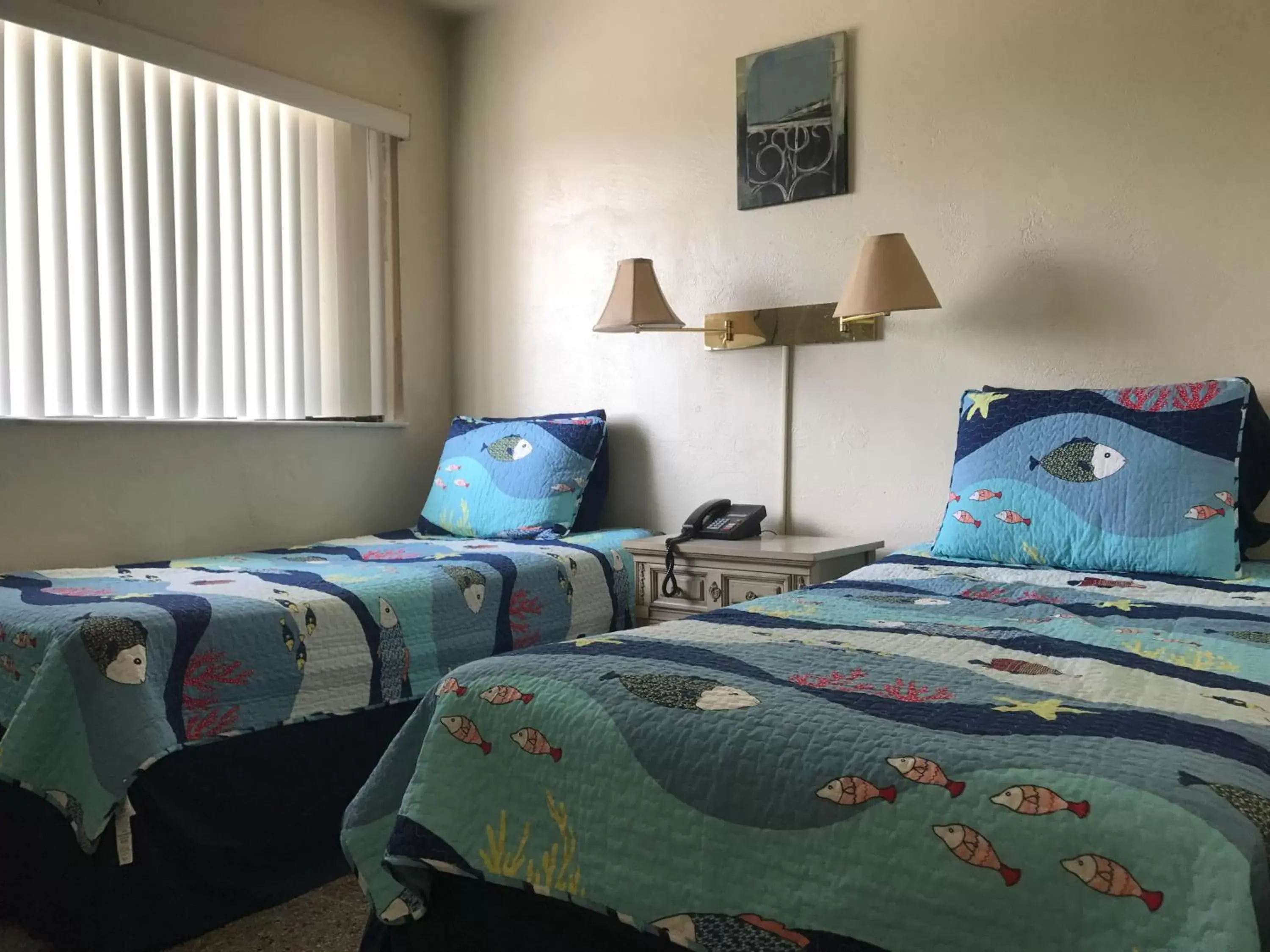 Bedroom, Bed in South Beach Inn - Cocoa Beach