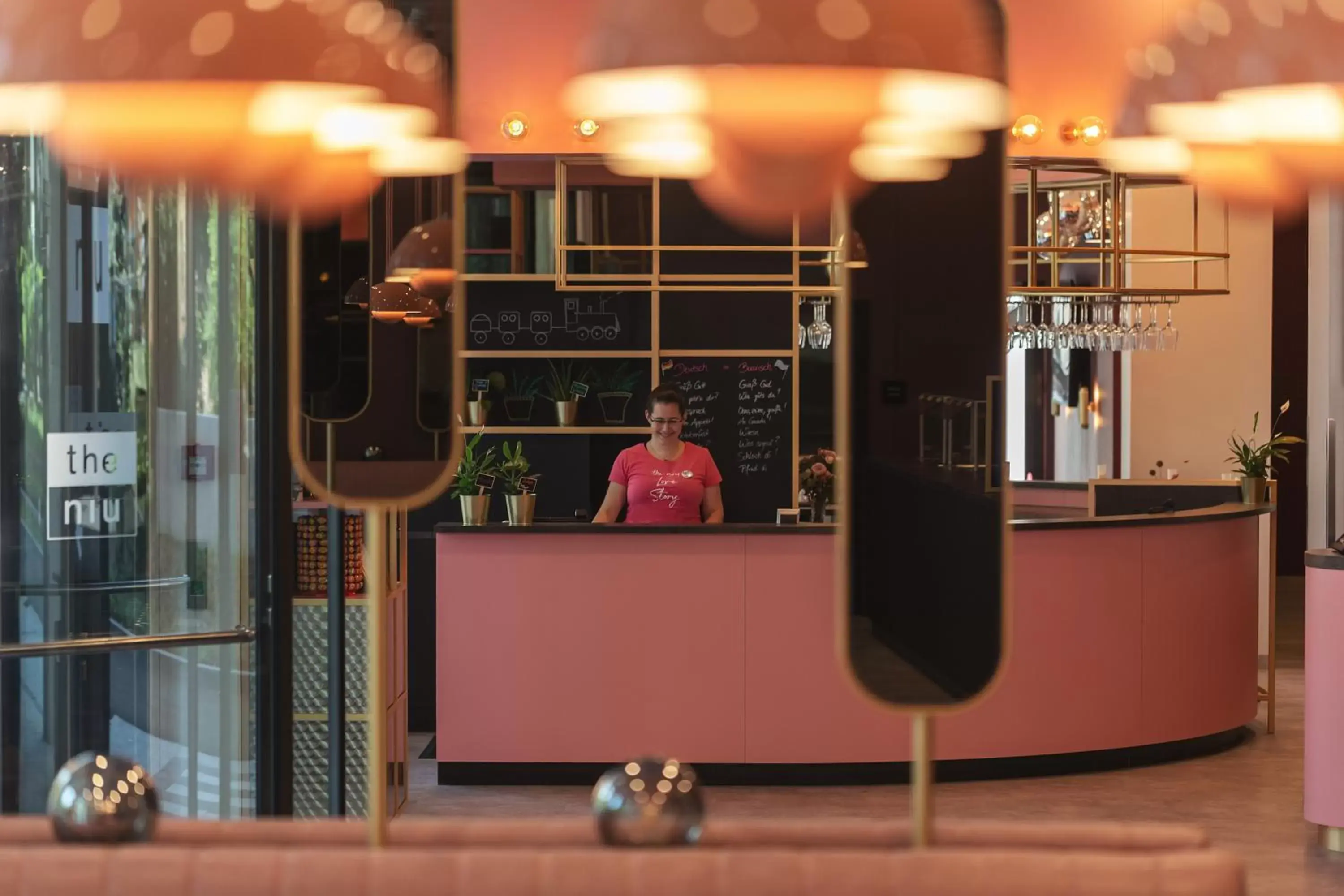 Lobby or reception in Holiday Inn - the niu, Loco Munich North by IHG Lobby or reception in Holiday Inn - the niu, Loco Munich North by IHG