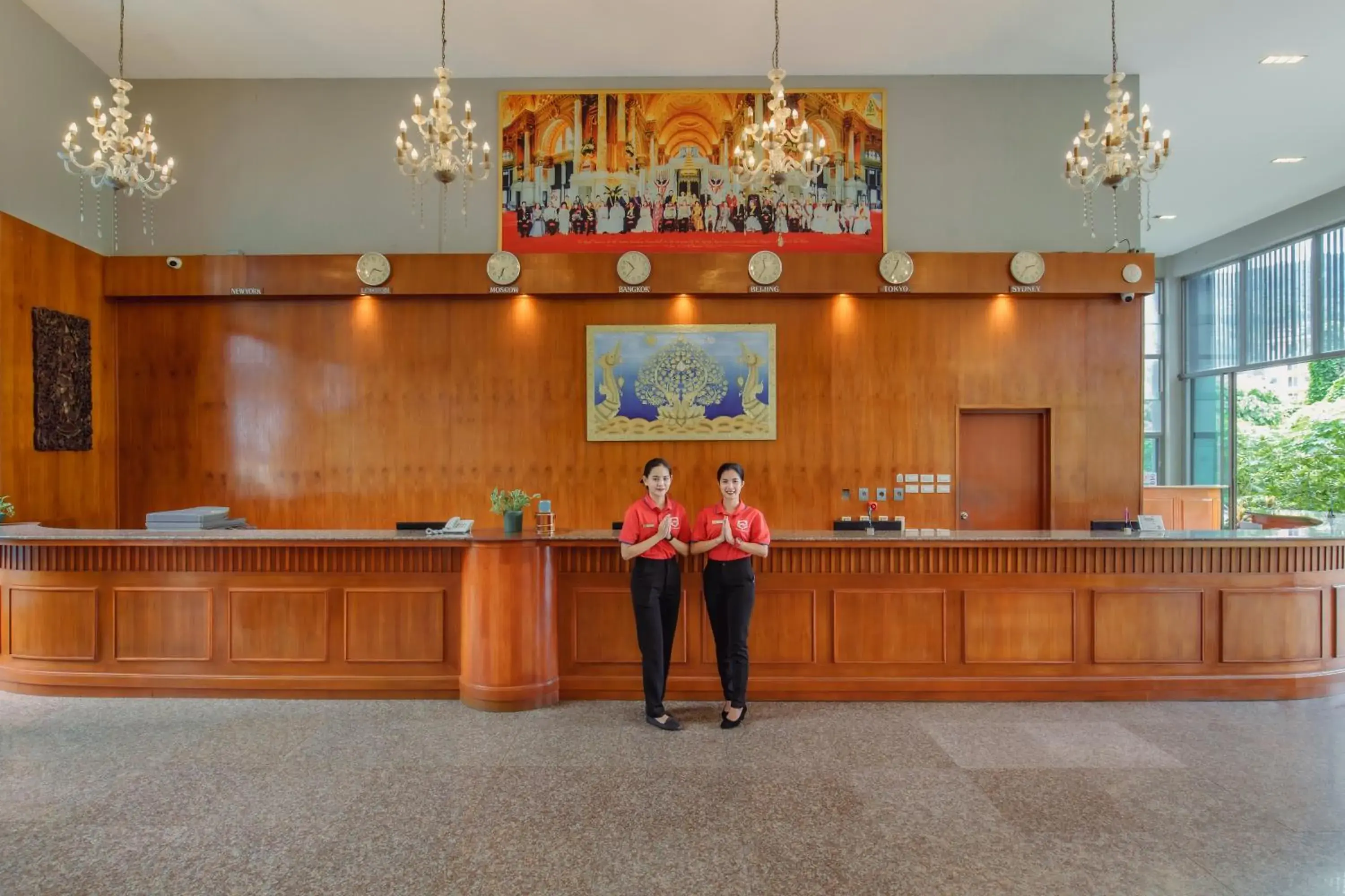 Lobby or reception in Elite Suites Patong Lobby or reception in Elite Suites Patong