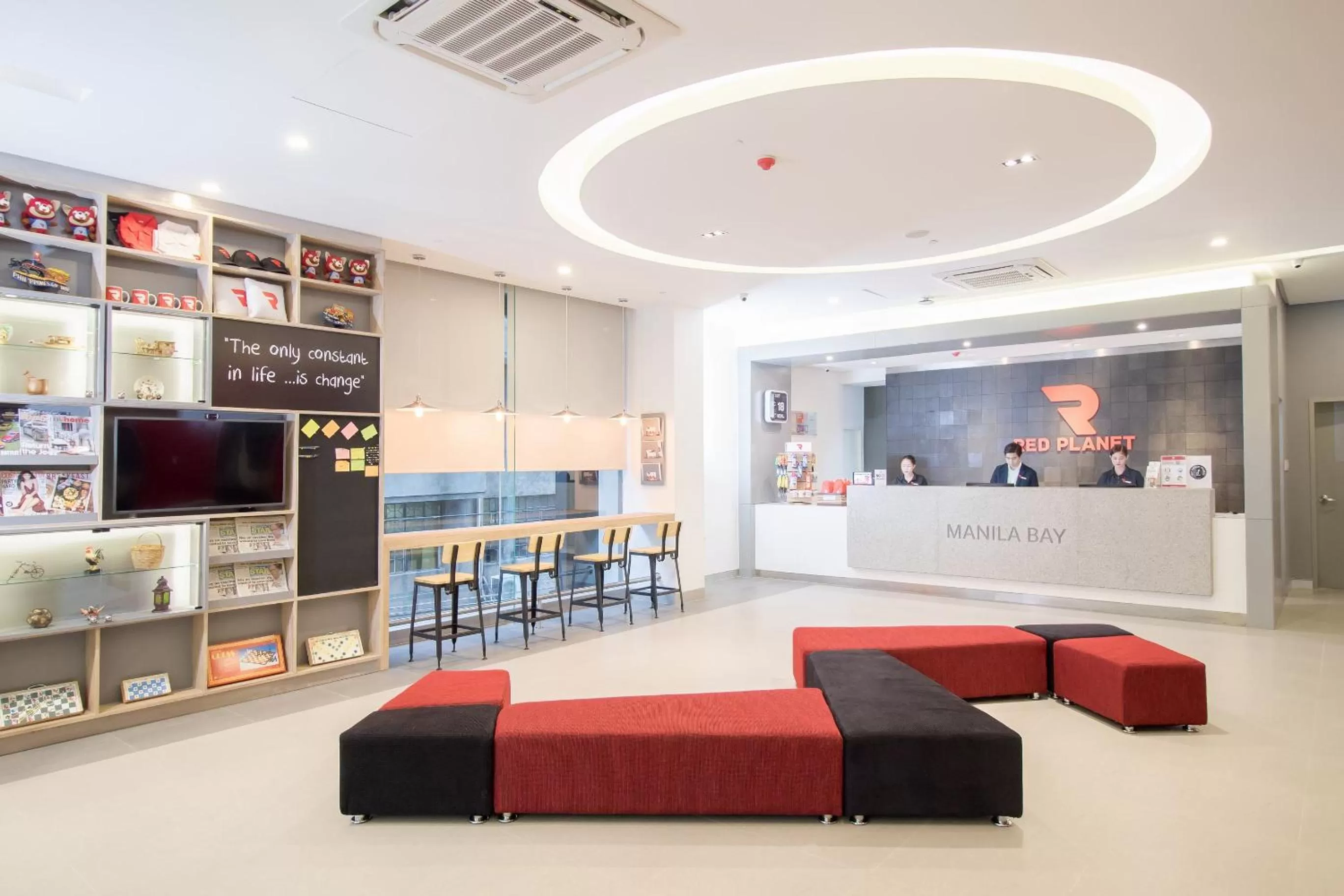 Staff in Red Planet Manila Bay