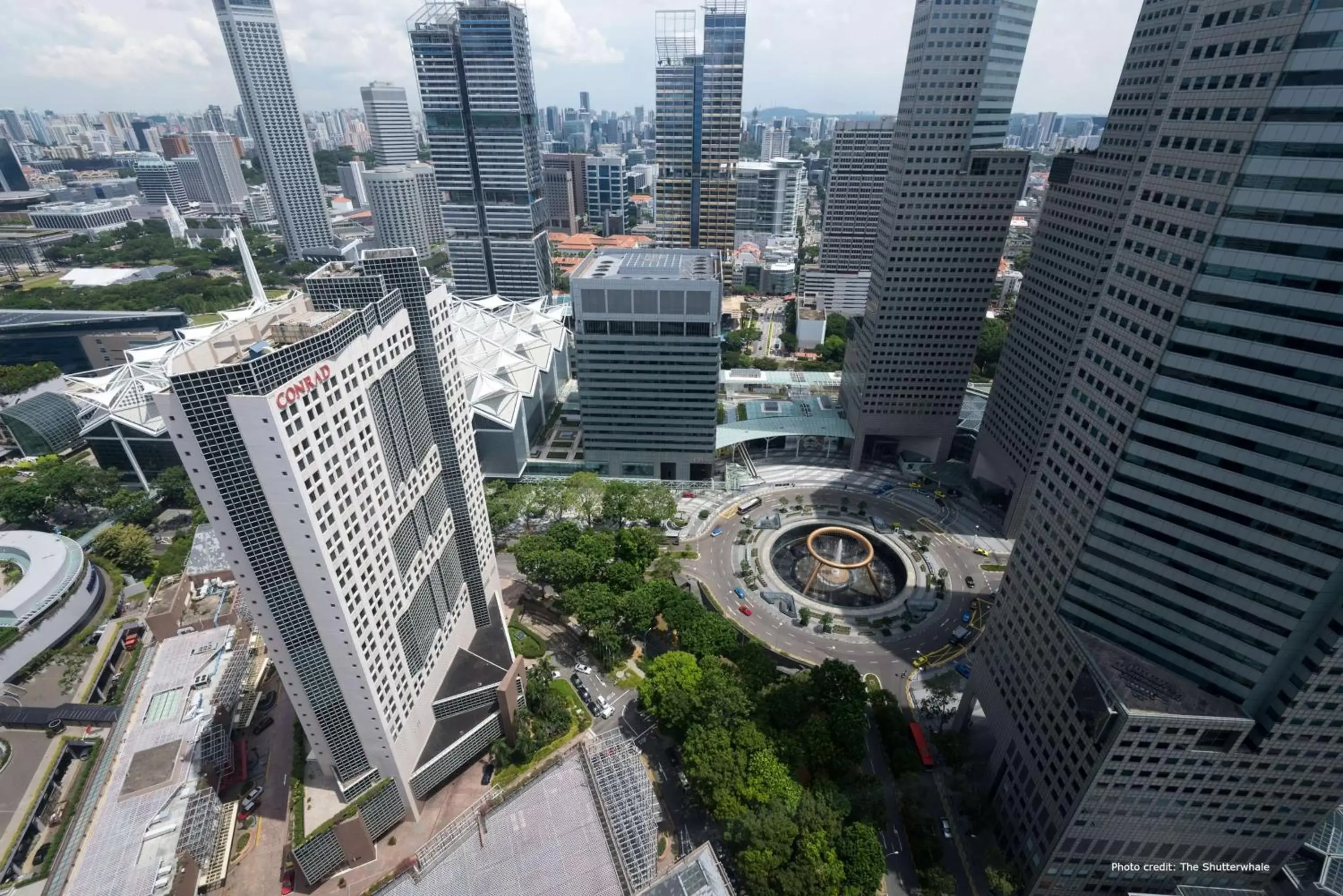 Property building, Bird's-eye View in Conrad Centennial Singapore