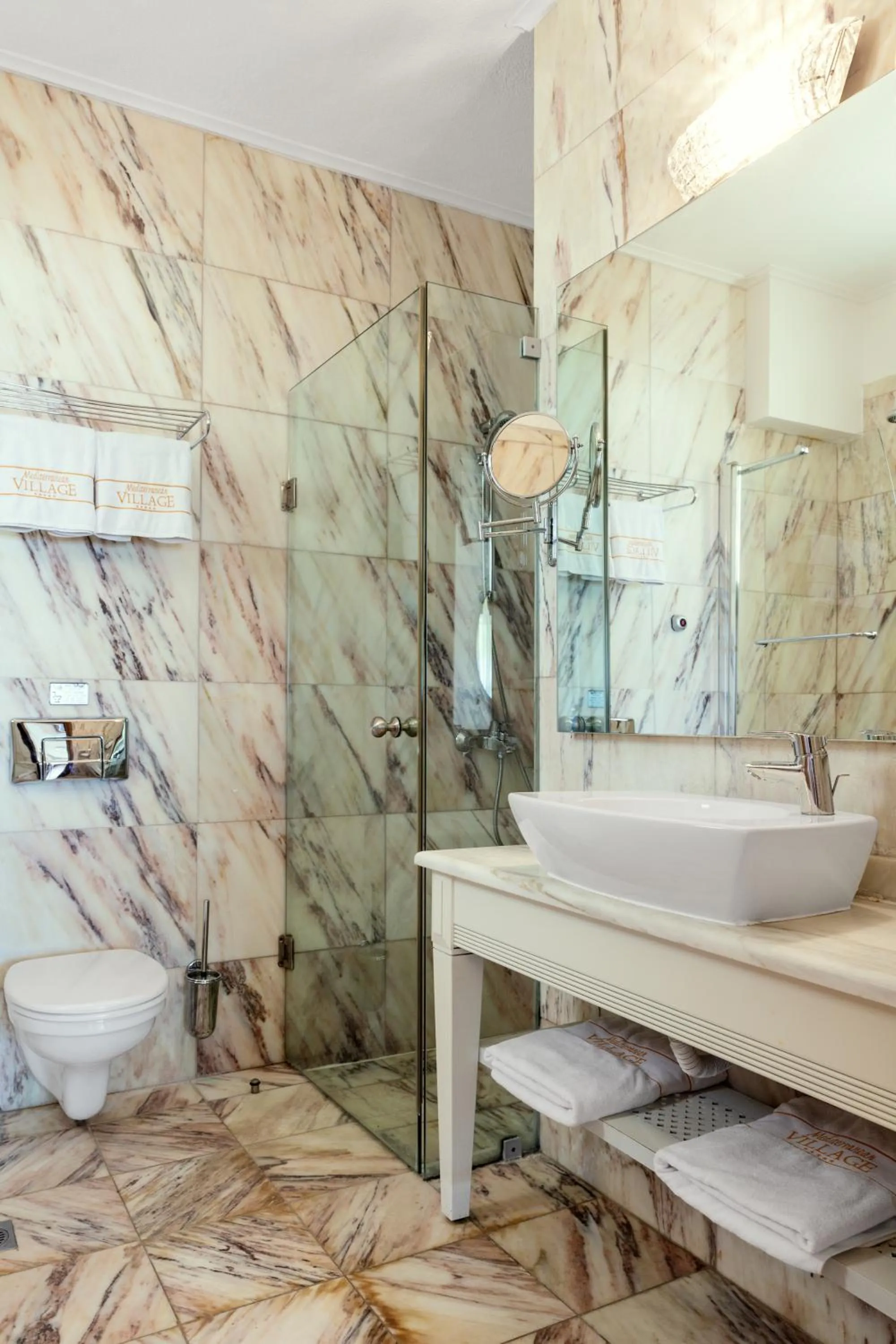 Shower in Mediterranean Village Hotel & Spa