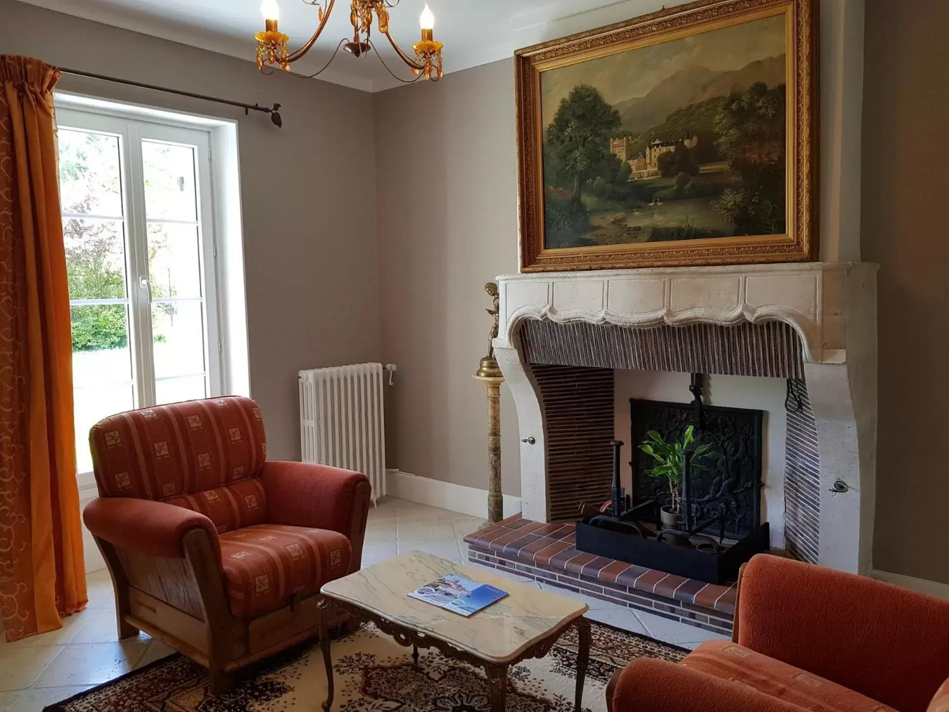 Living room, Seating Area in Domaine de Pelouaille - chambre d'hôtes