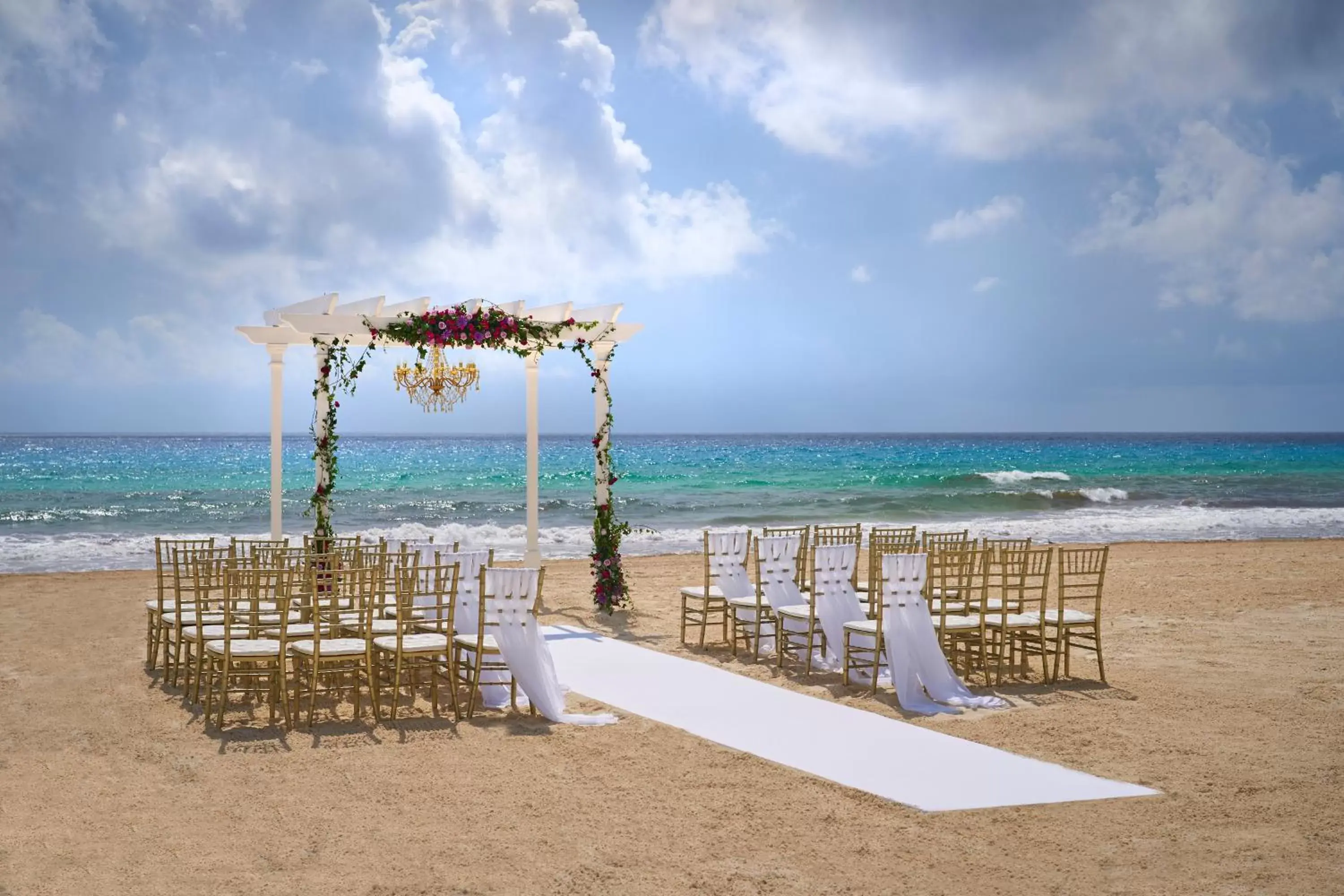 wedding, Beach in Hyatt Zilara Cancun - All Inclusive - Adults Only