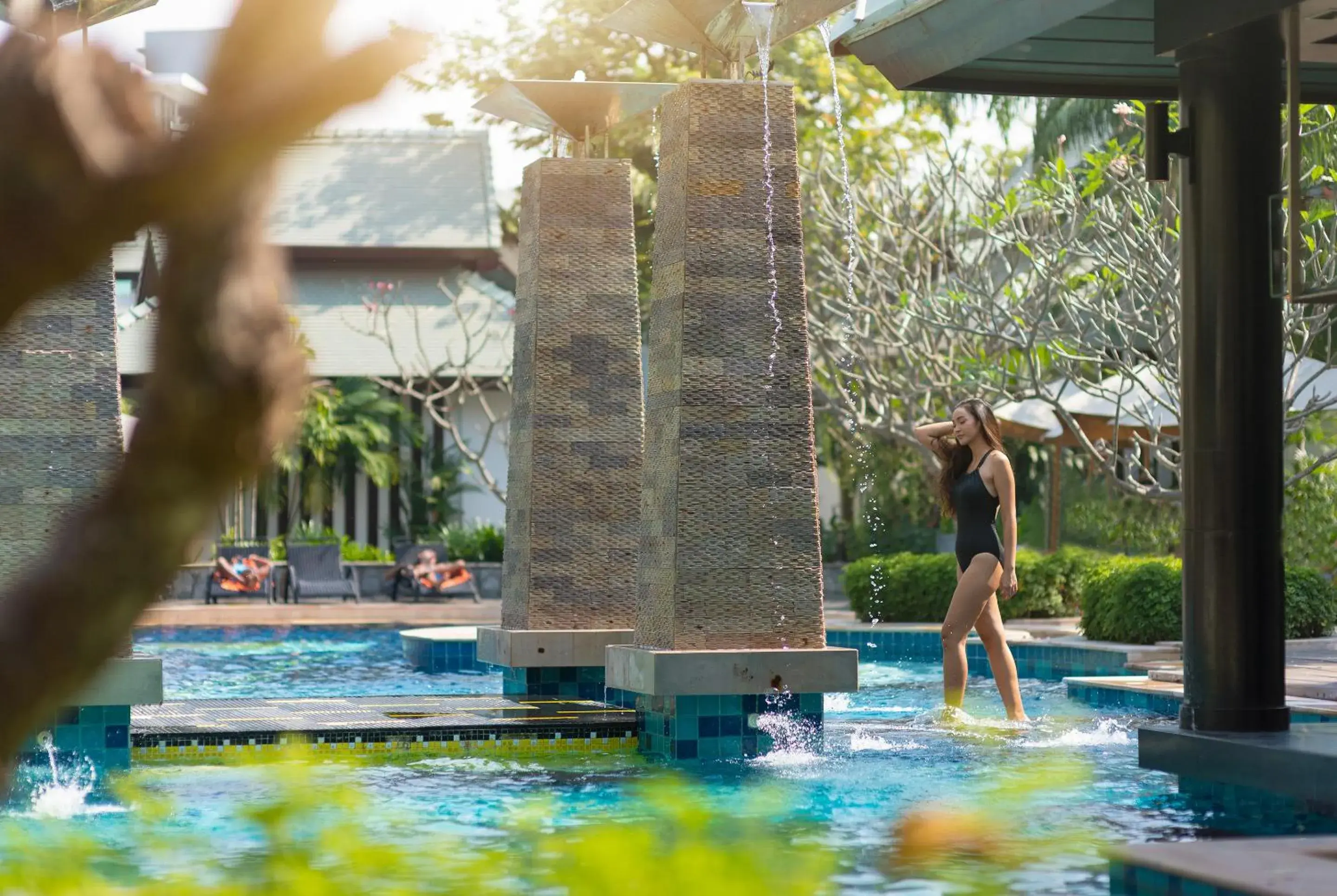 Swimming Pool in The Zign Hotel Premium Villa