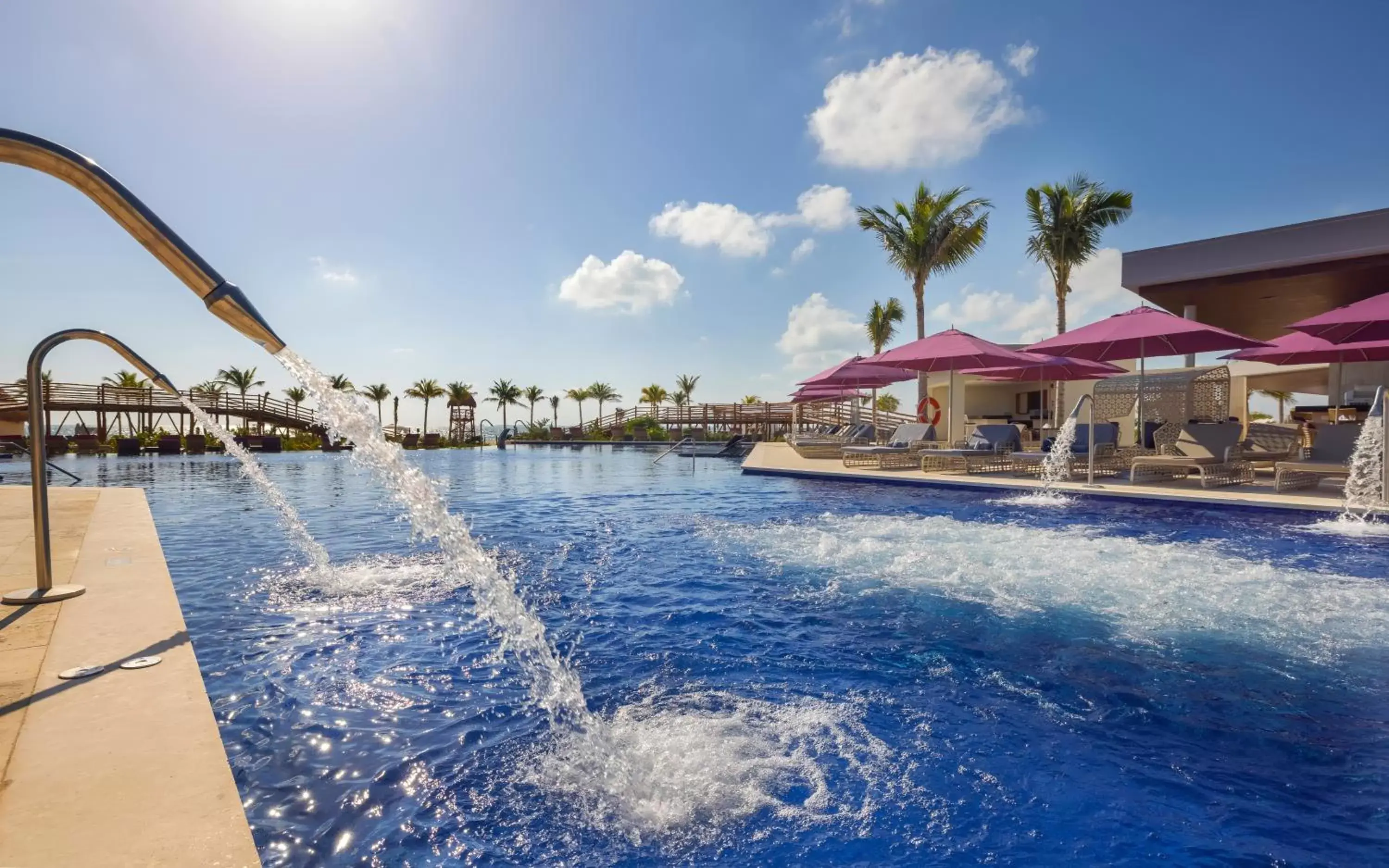 Swimming Pool in Planet Hollywood Cancun, An Autograph Collection All-Inclusive Resort