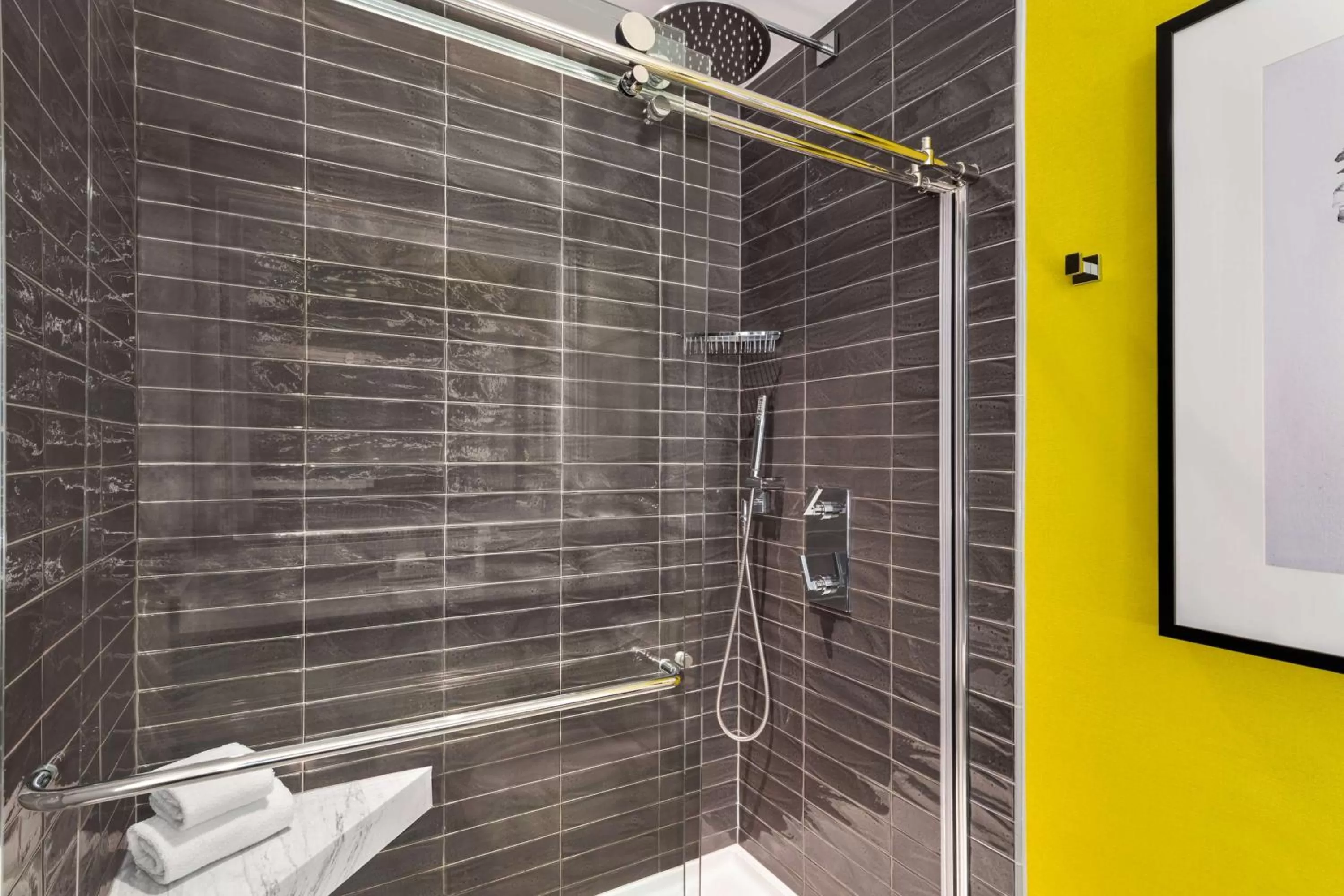 Bathroom in Hilton Motif Seattle