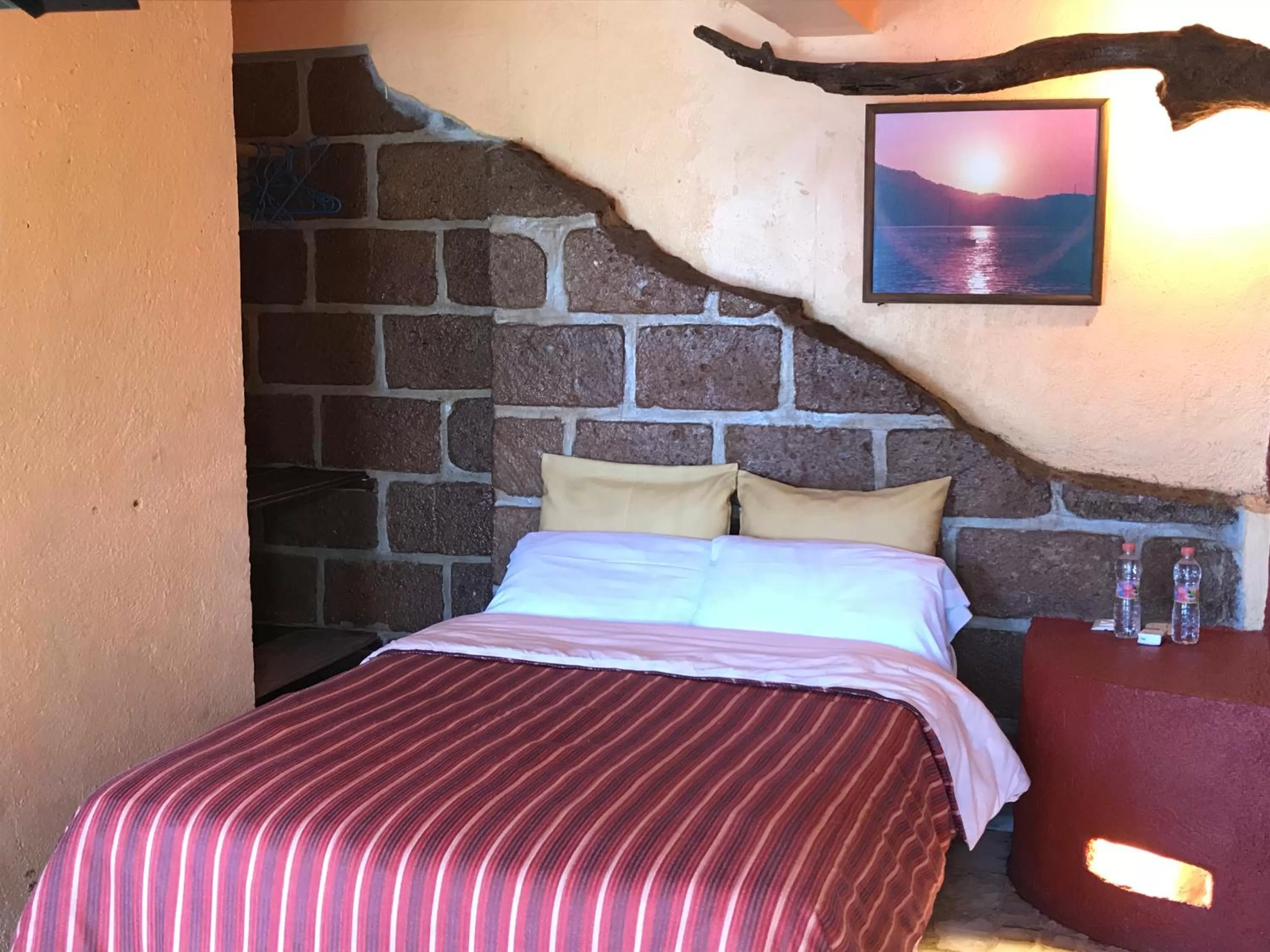 Bed in Hotel puesta del sol