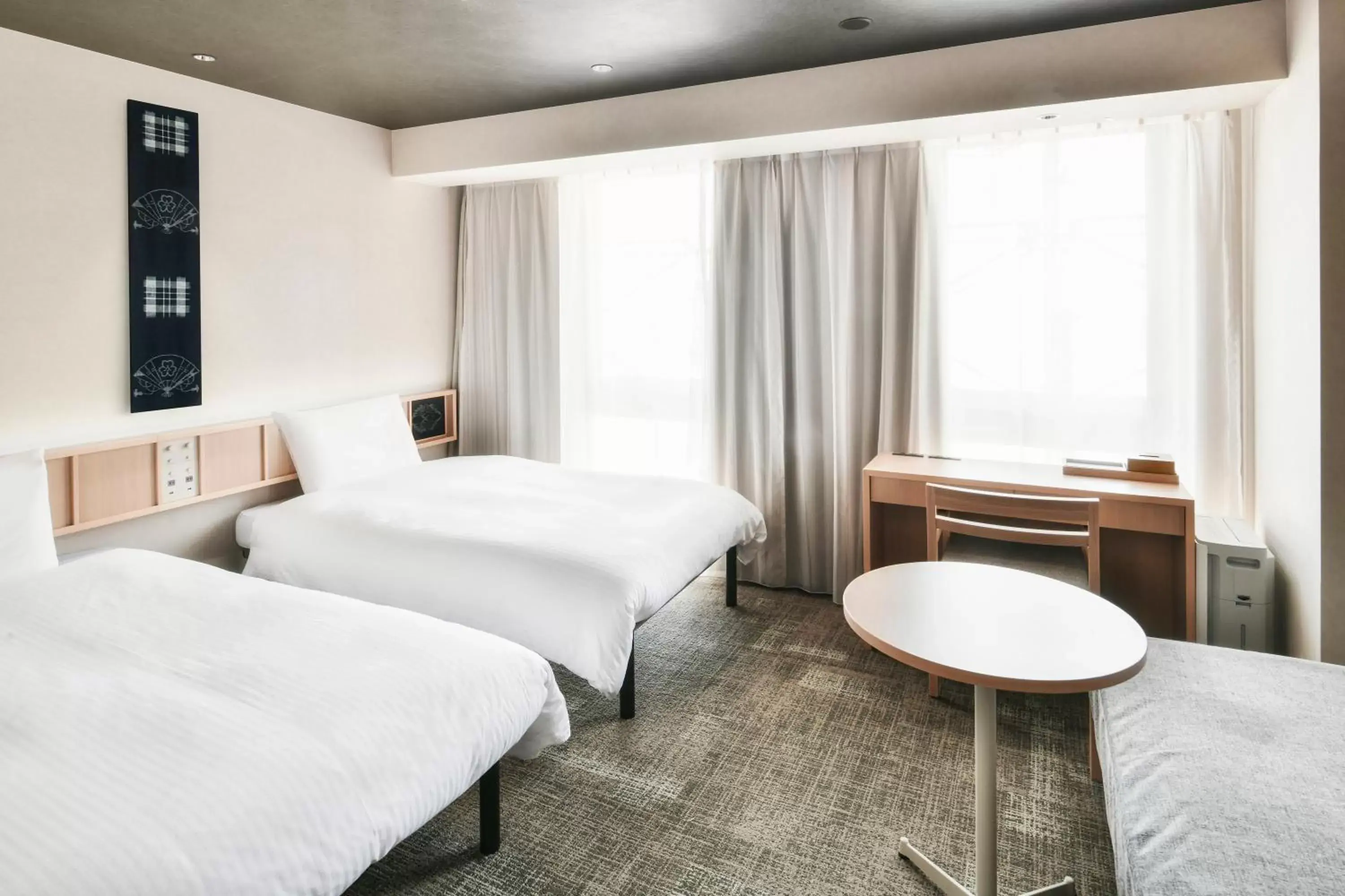 Photo of the whole room, Bed in REF Matsuyama City Station by VESSEL HOTELS