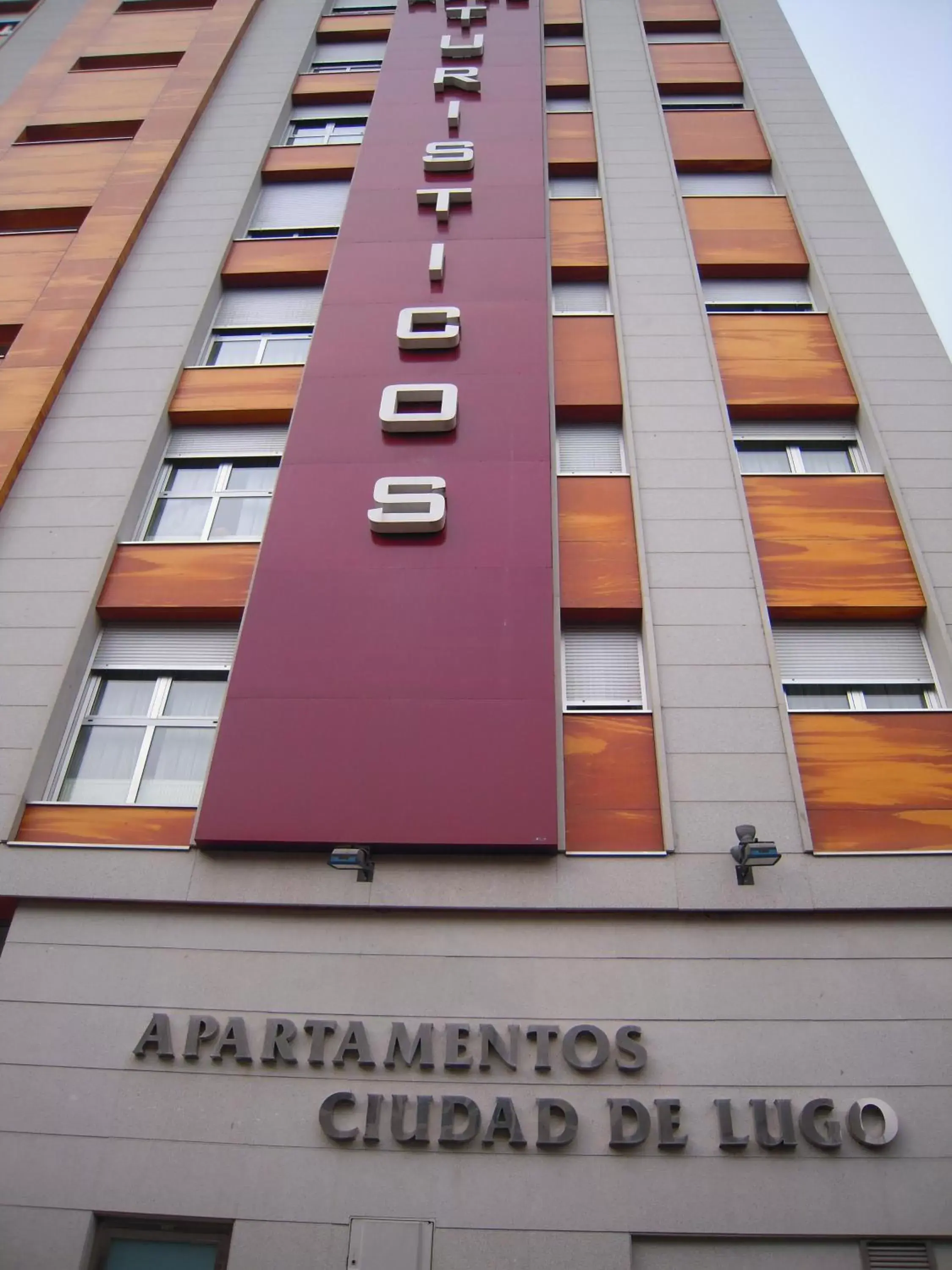 Facade/entrance, Property Logo/Sign in Hotel Apartamentos Ciudad de Lugo