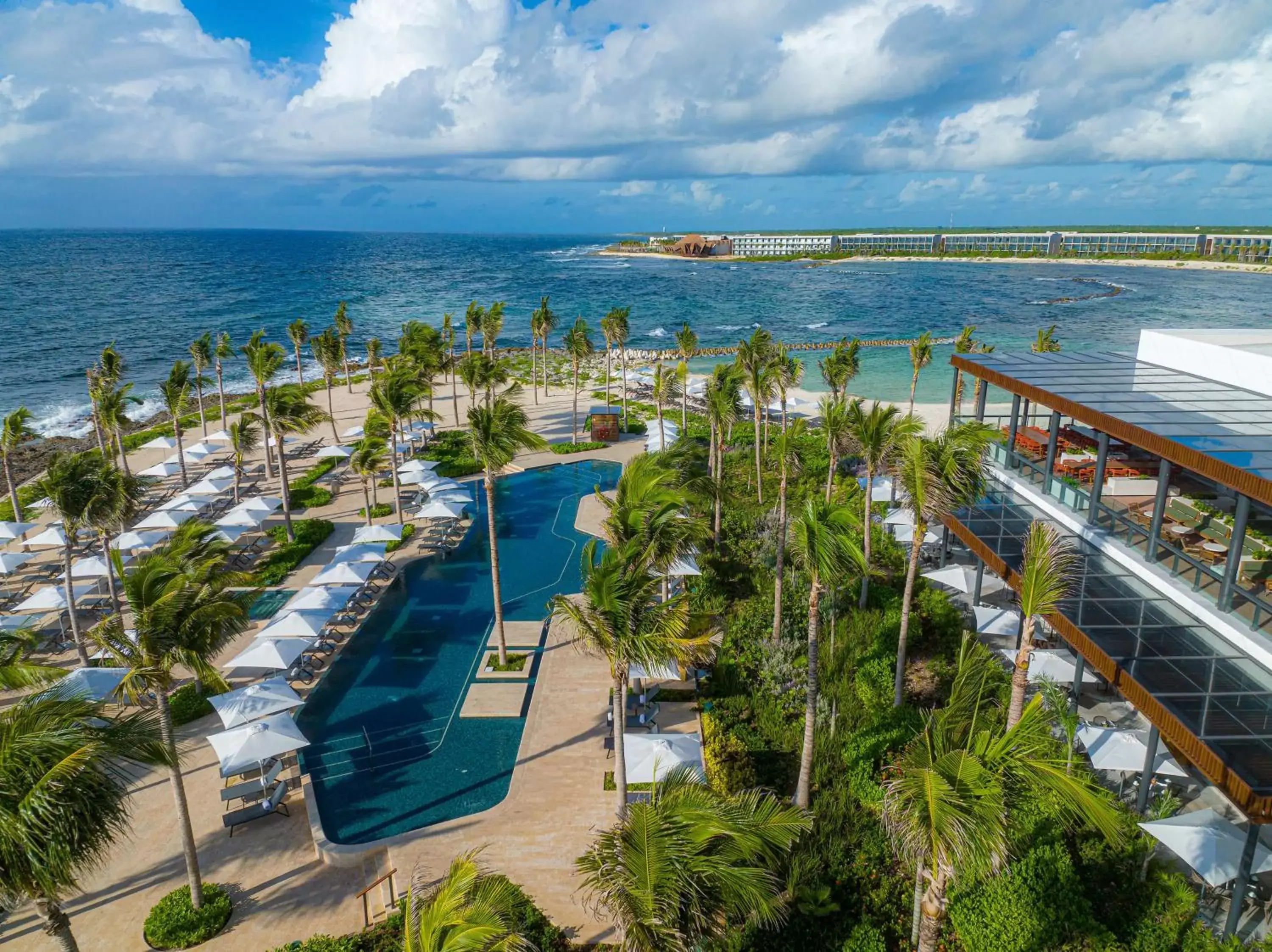 Pool view, Bird's-eye View in Hilton Tulum Riviera Maya All-Inclusive Resort