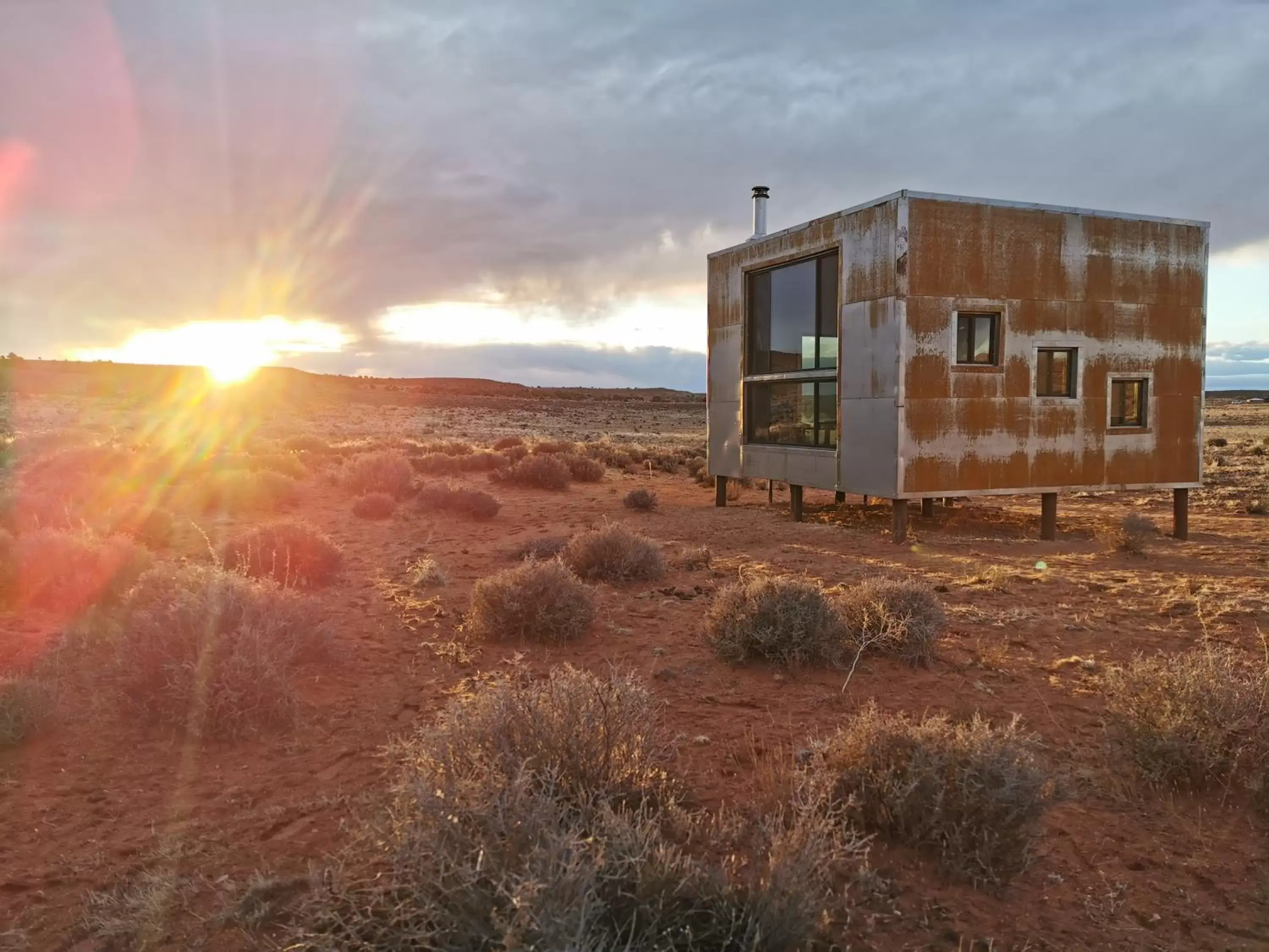 Sunrise in Shash Dine' EcoRetreat