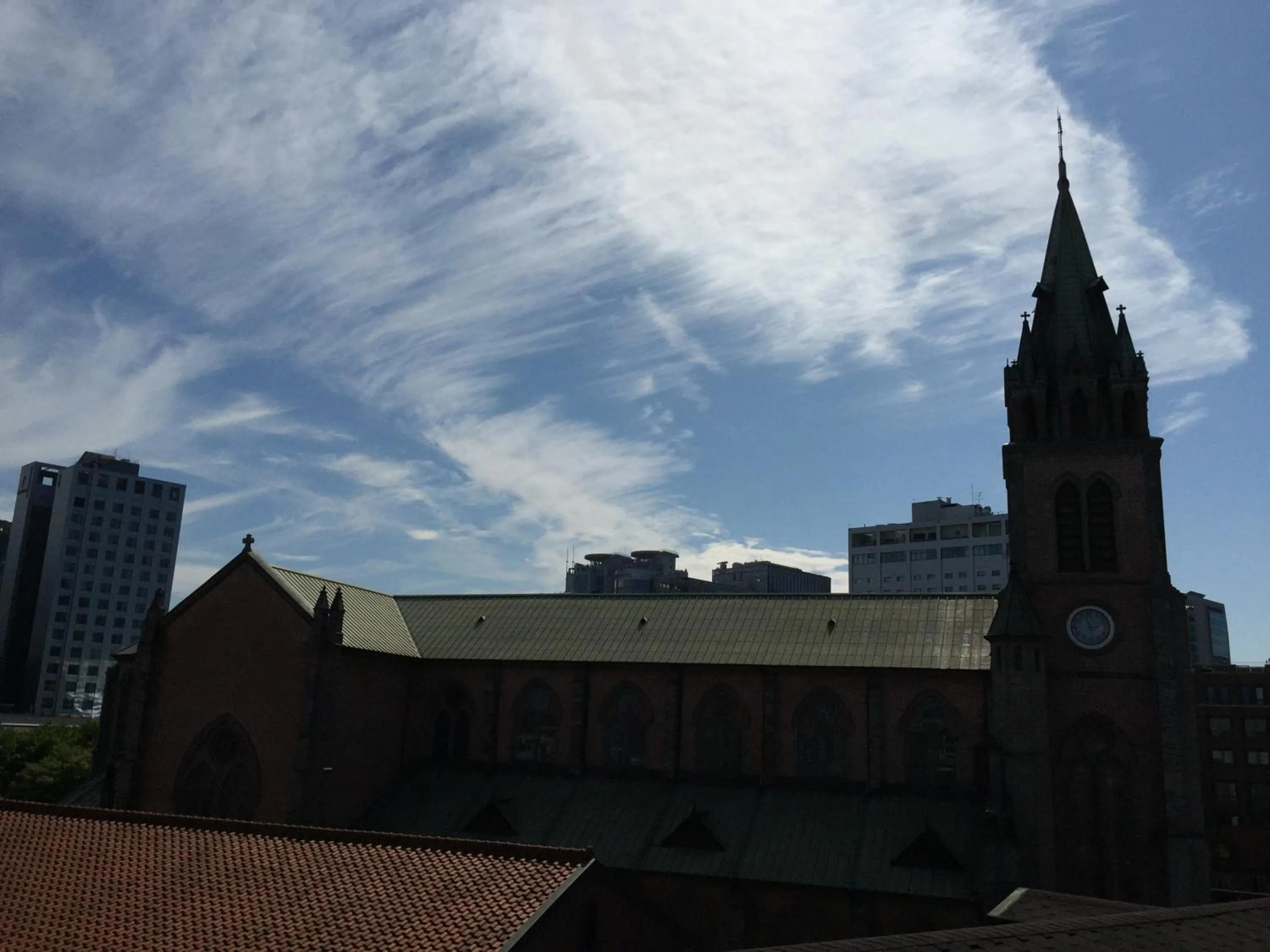 City view in Ehwa In Myeongdong