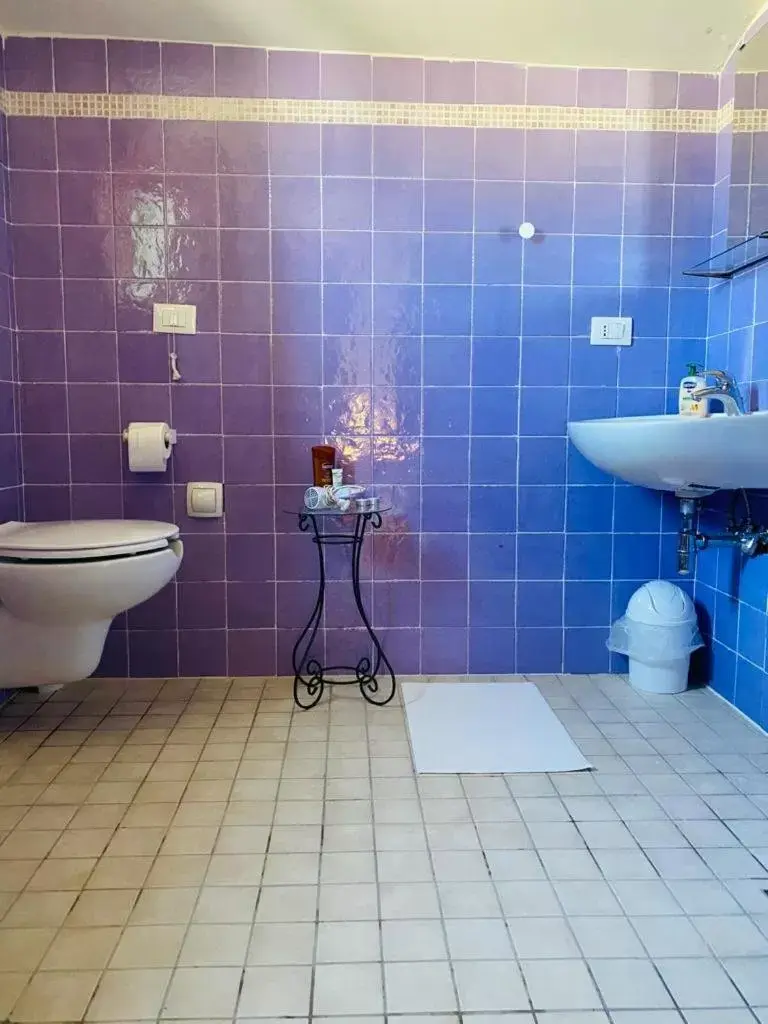 Toilet, Bathroom in Agriturismo Flarà