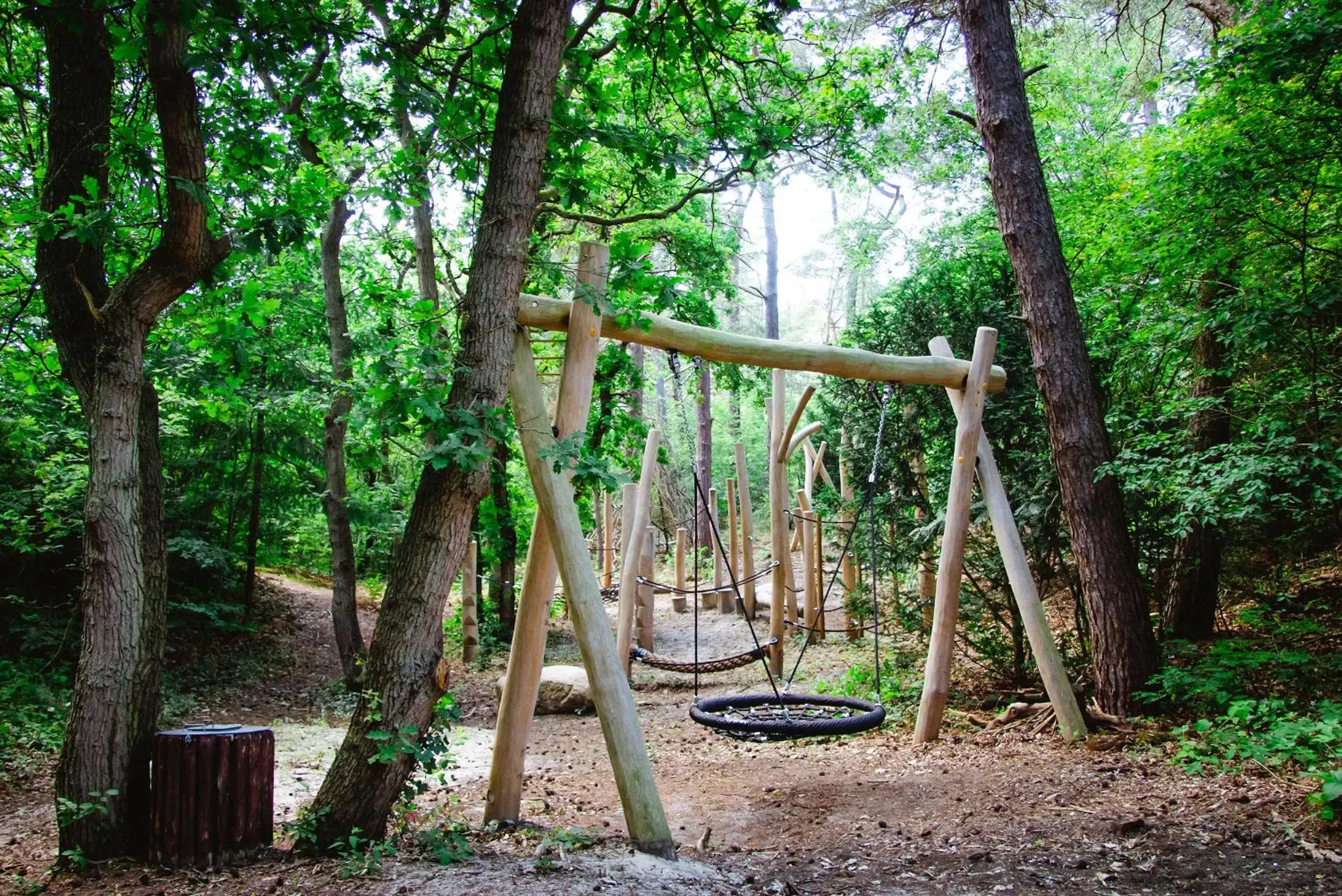 Children play ground, Children's Play Area in blooming