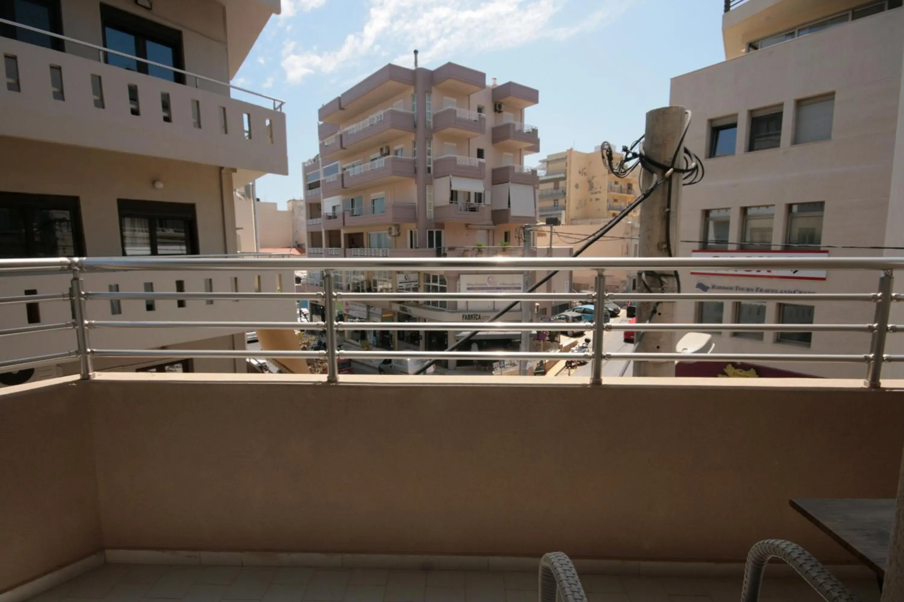 View (from property/room), Balcony/Terrace in Kronos Hotel