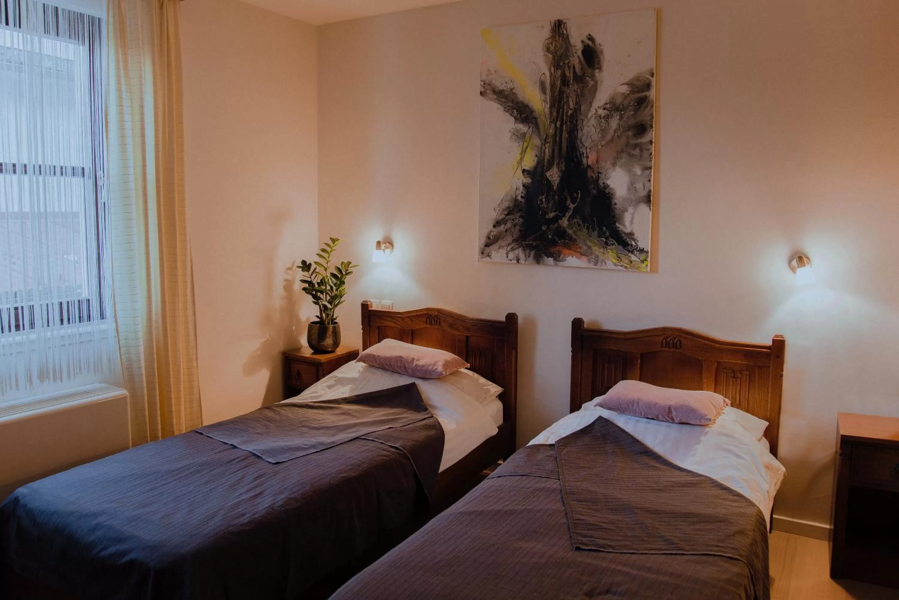 Bed in Splavar Rooms