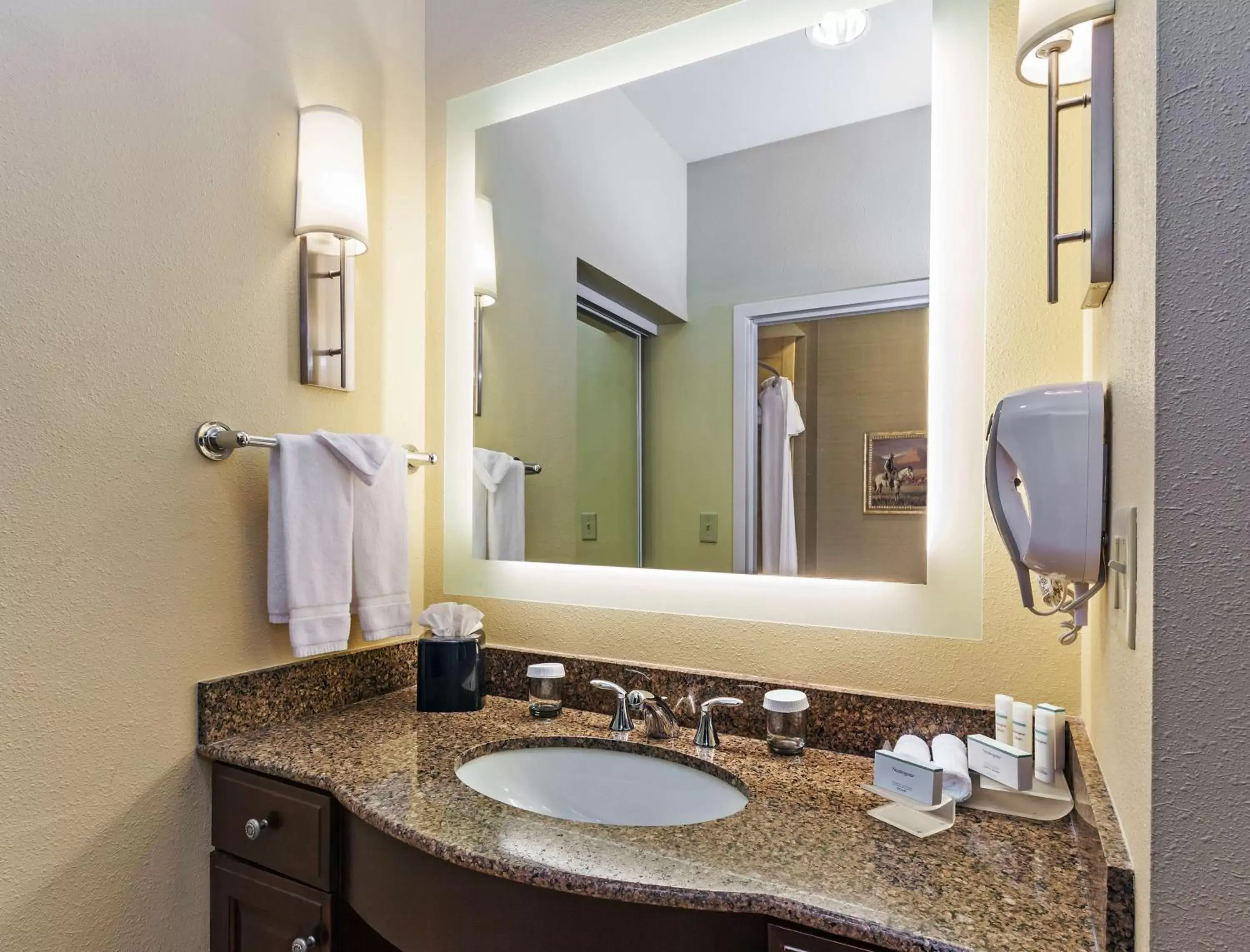 Bathroom in Homewood Suites Wichita Falls