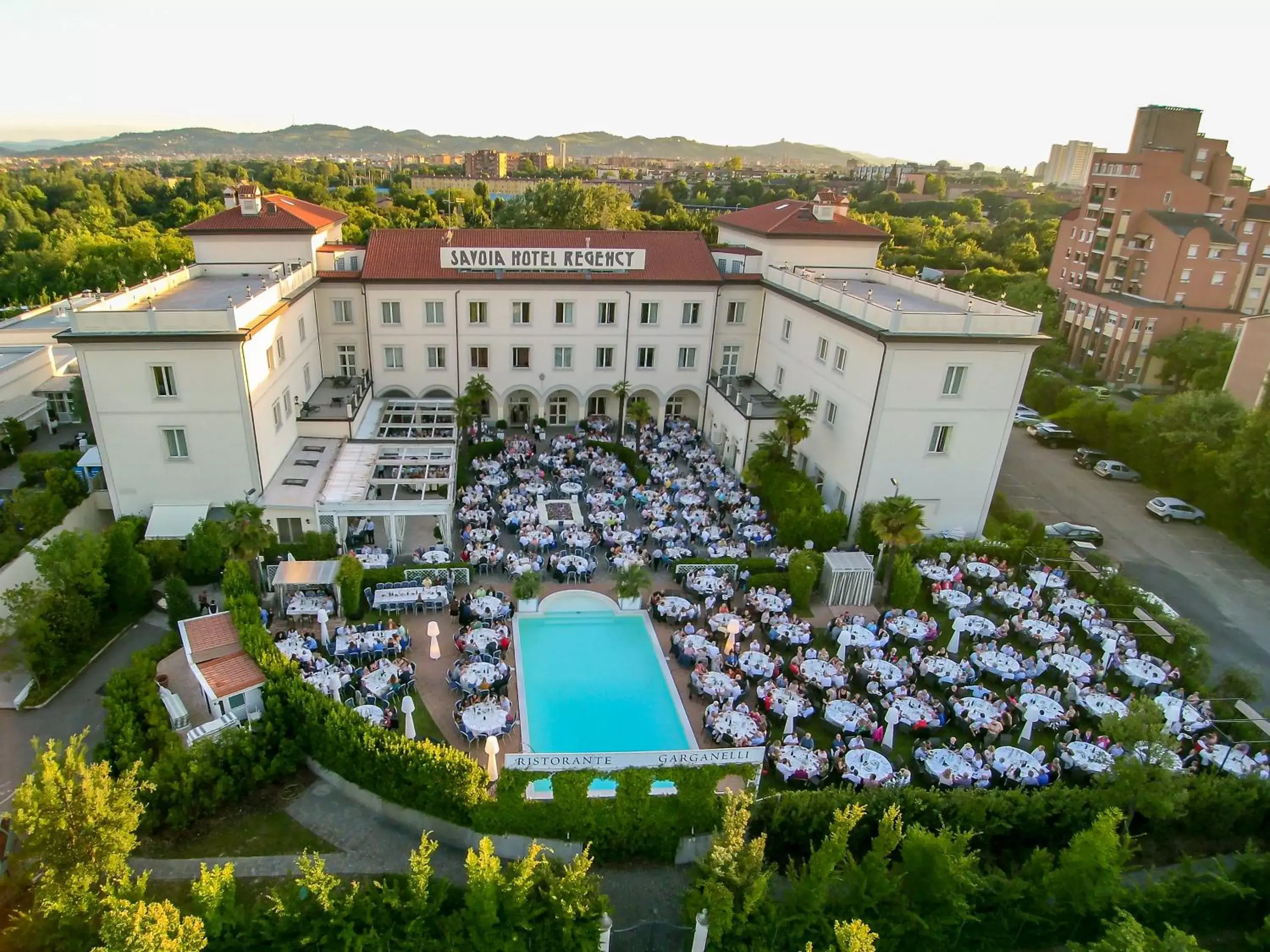 Pool View in Savoia Hotel Regency