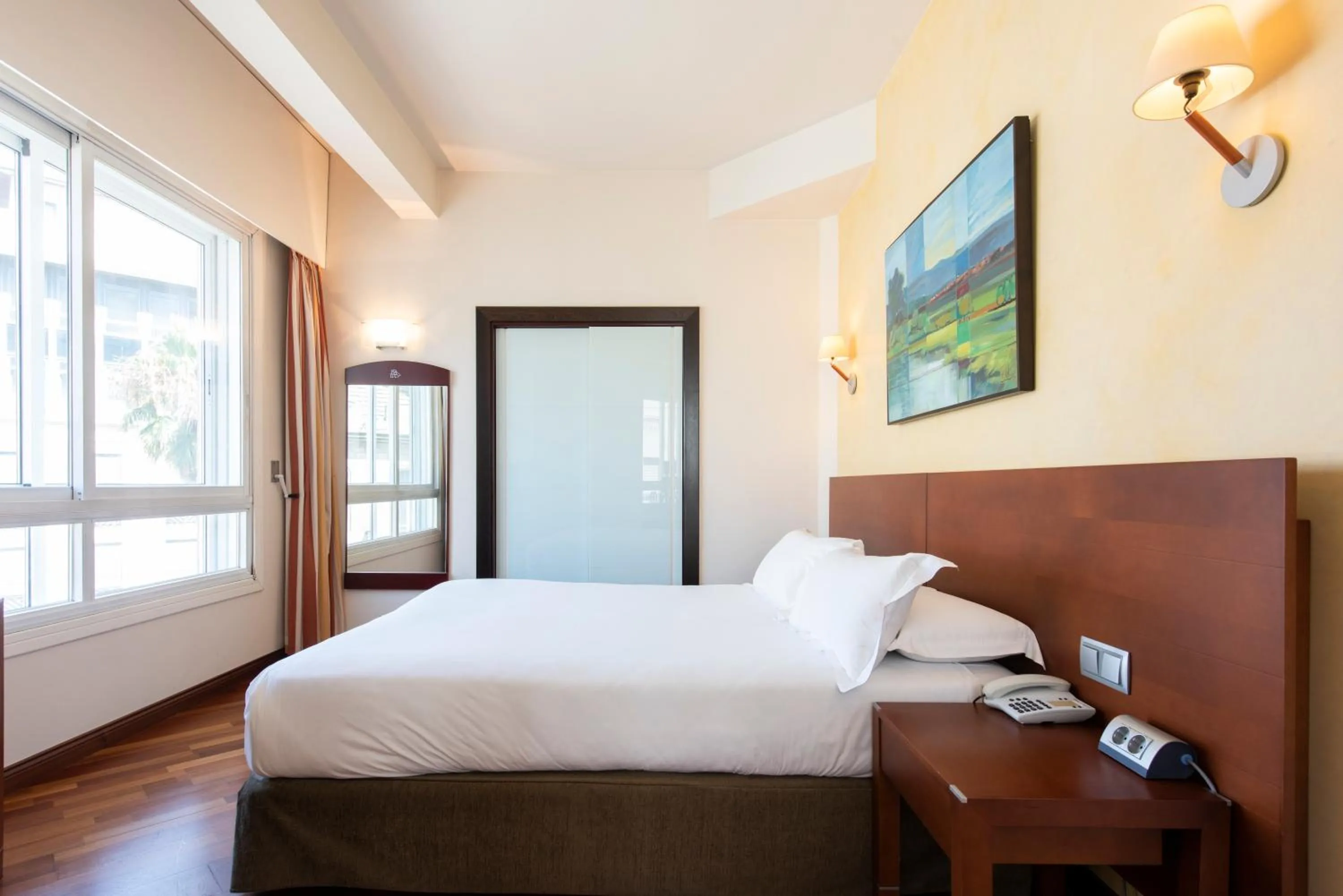 Bed in Hotel America Vigo