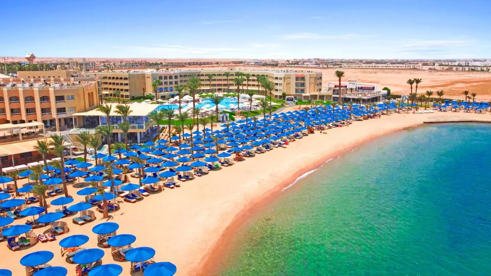 Bird's eye view, Bird's-eye View in Beach Albatros Resort - Hurghada