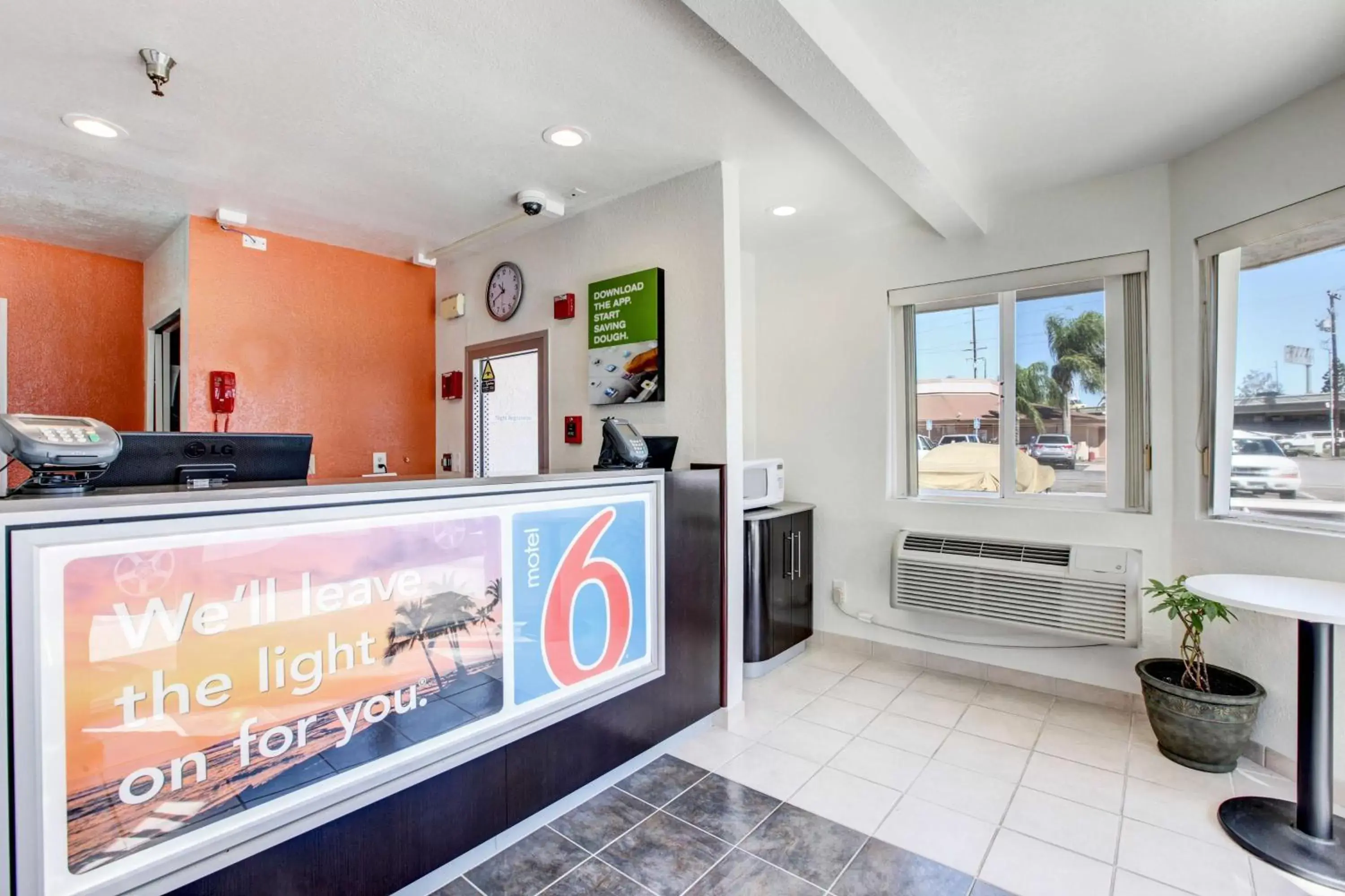 Property logo or sign, Lobby/Reception in Motel 6-Westminster, CA - North