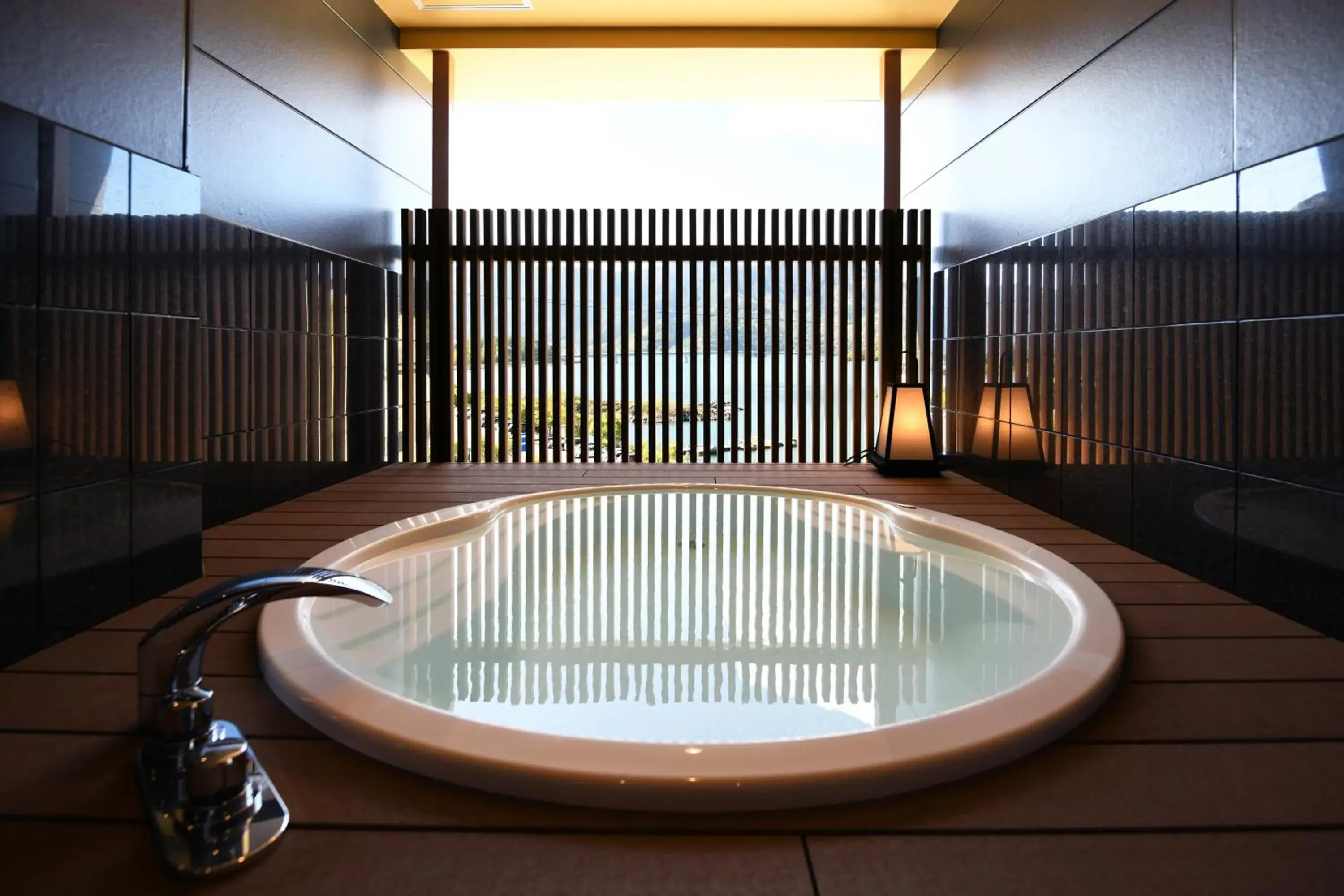 Open Air Bath in Kasuitei Ooya