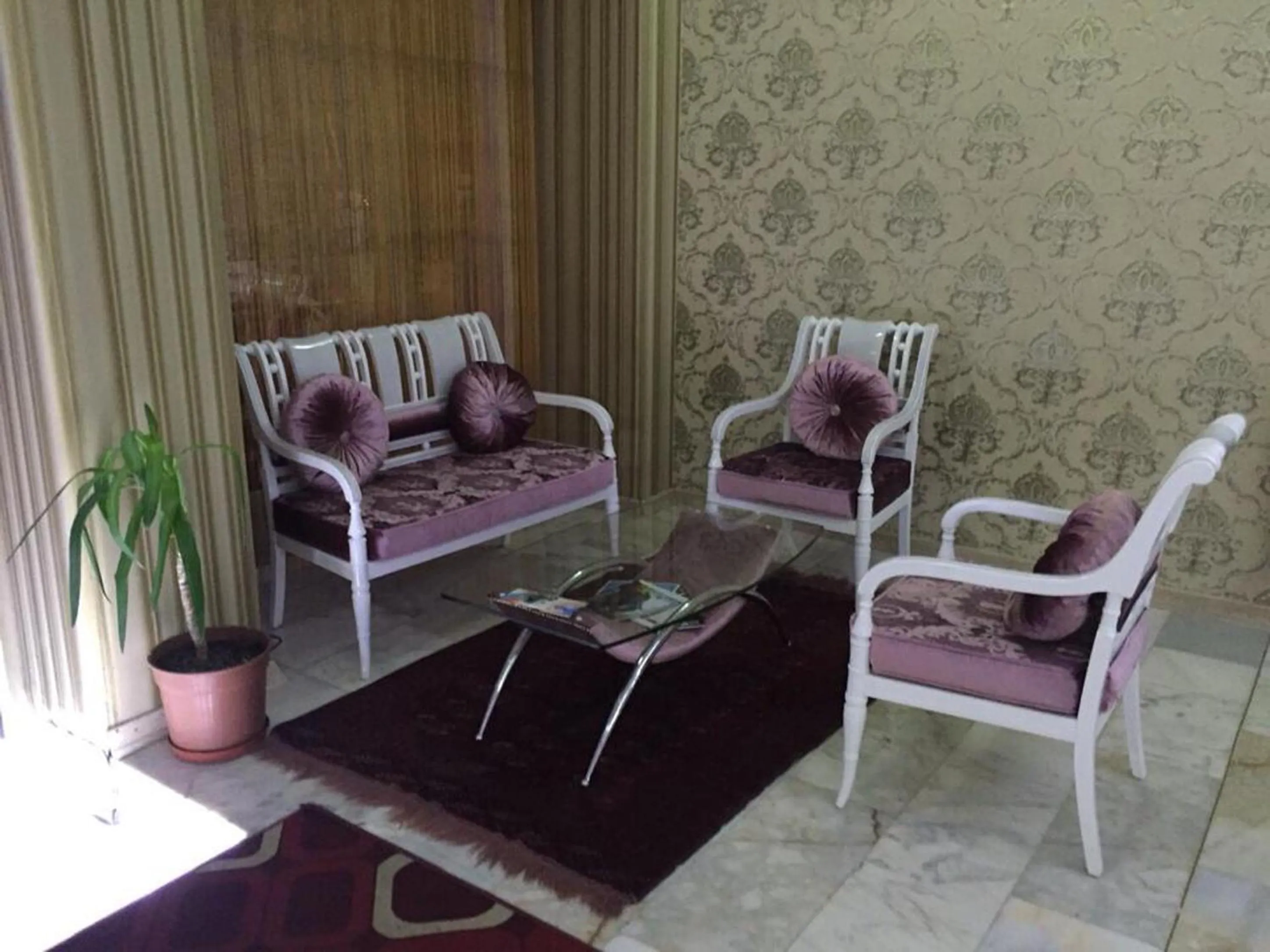 Seating area in Hotel Grand Mark