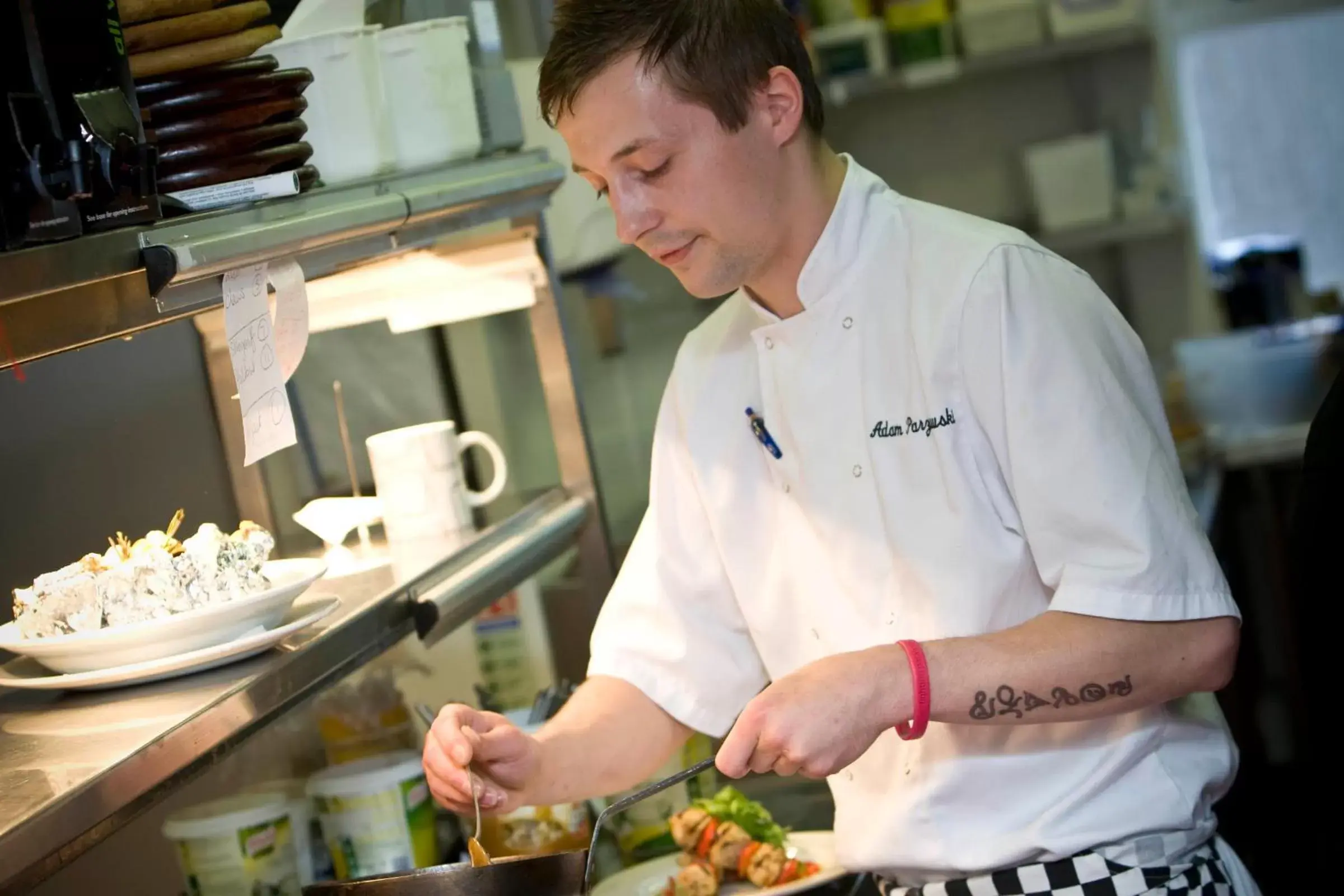 Staff, Food in The Ship Inn